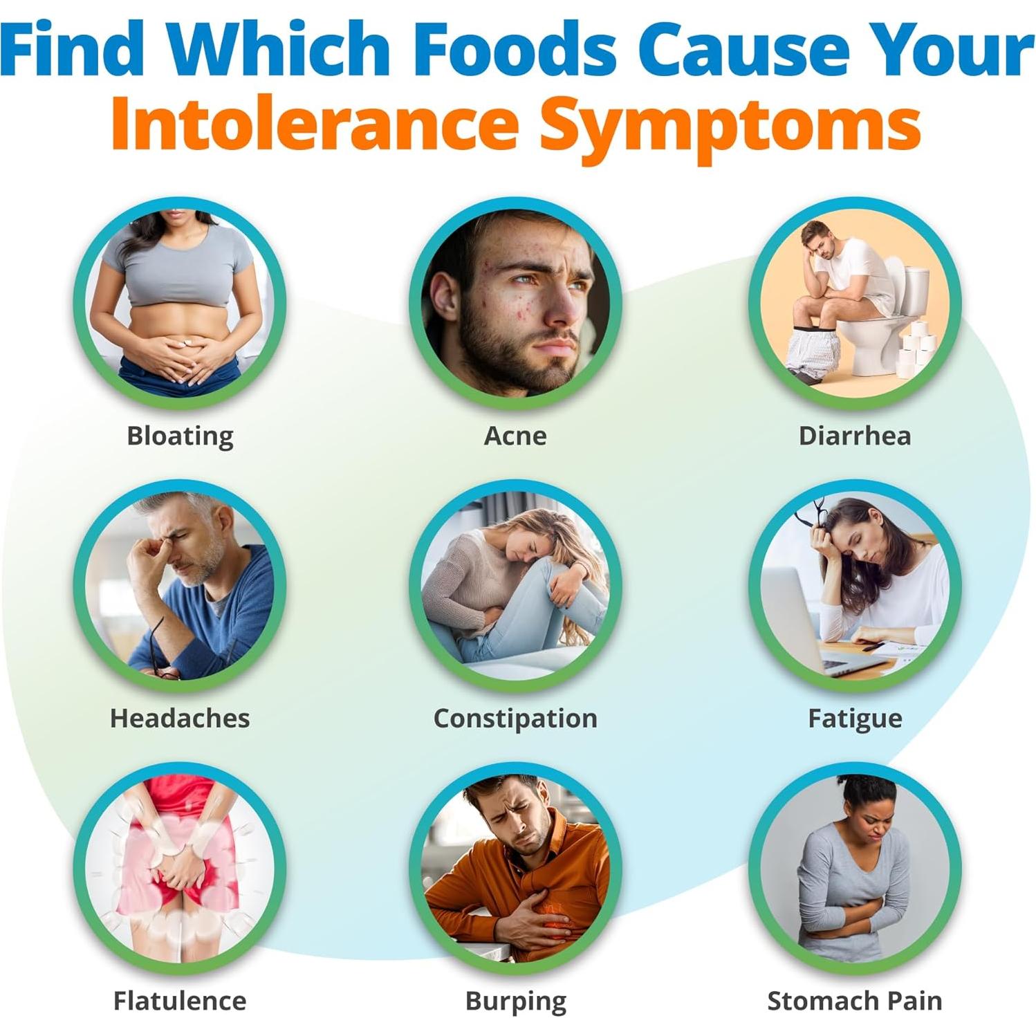 Kit de Prueba de Intolerancia Alimentaria 5Strands - 658 Artículos