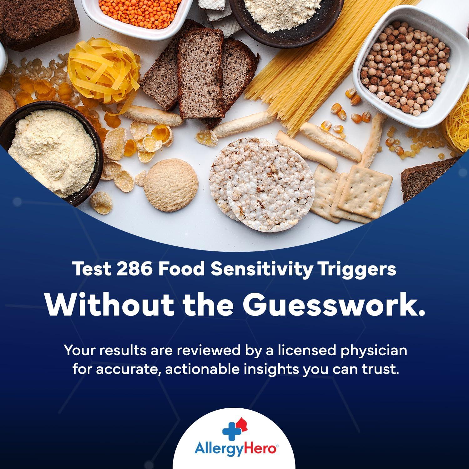 Kit de Prueba de Sensibilidad Alimentaria AllergyHero - 286 Alimentos