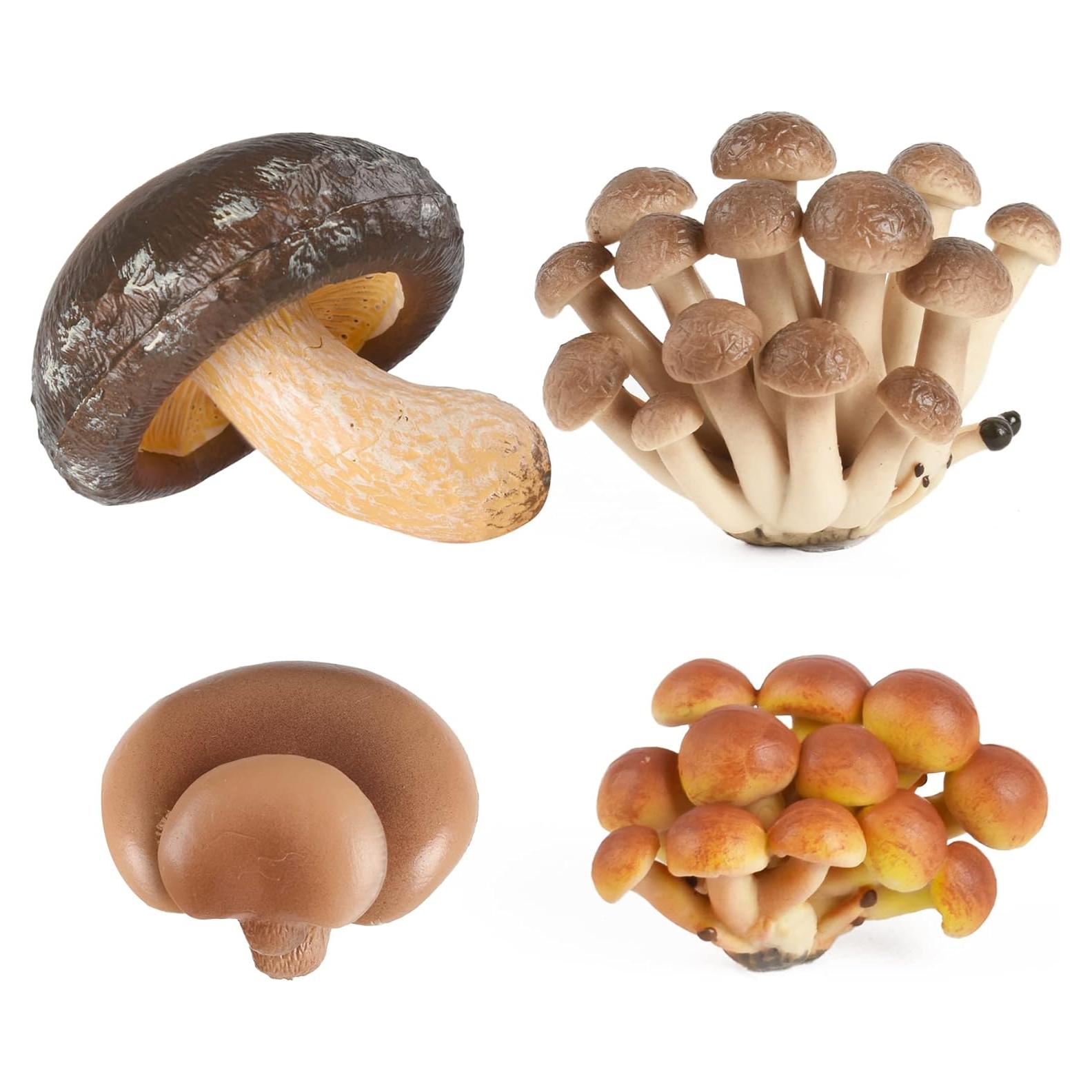Figuritas de Hongo Miniatura 4 Pcs VIOCIWUO Decoración Jardín