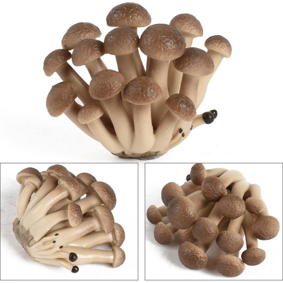 Figuritas de Hongo Miniatura 4 Pcs VIOCIWUO Decoración Jardín