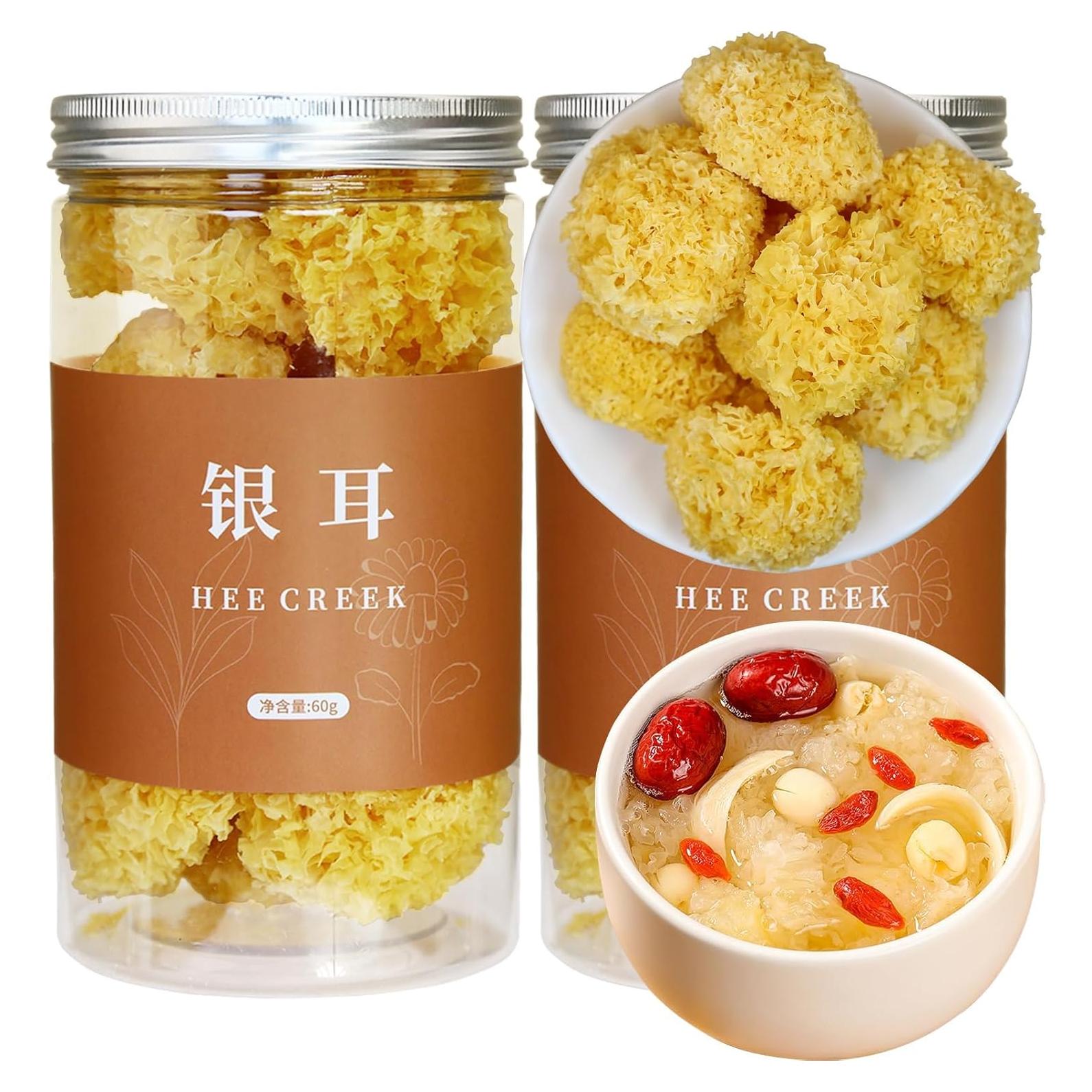 Hongo de Nieve Seco Hee Creek 120g - Tremella Fuciformis