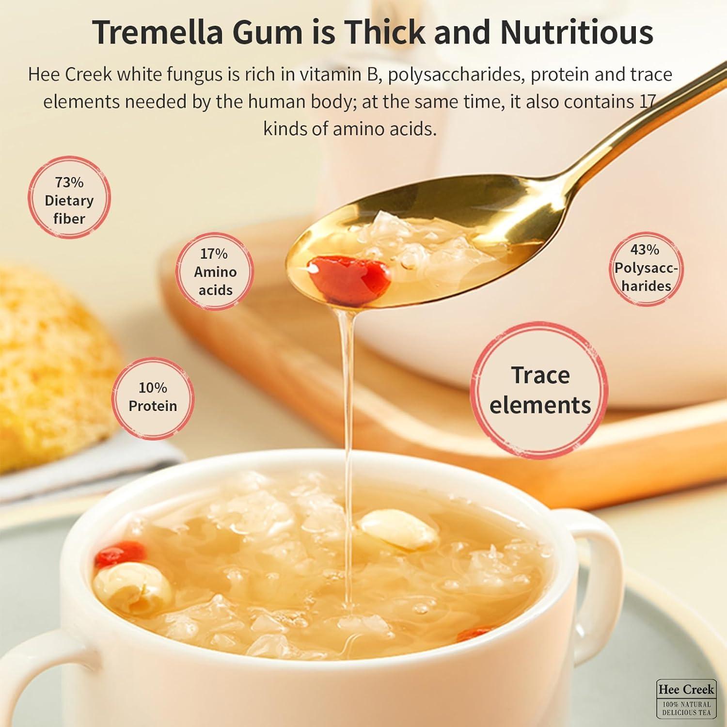 Hongo de Nieve Seco Hee Creek 120g - Tremella Fuciformis