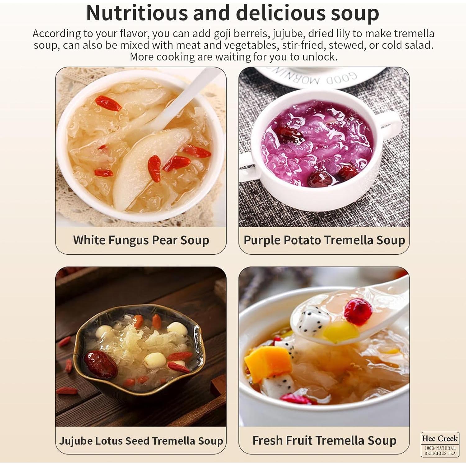 Hongo de Nieve Seco Hee Creek 120g - Tremella Fuciformis