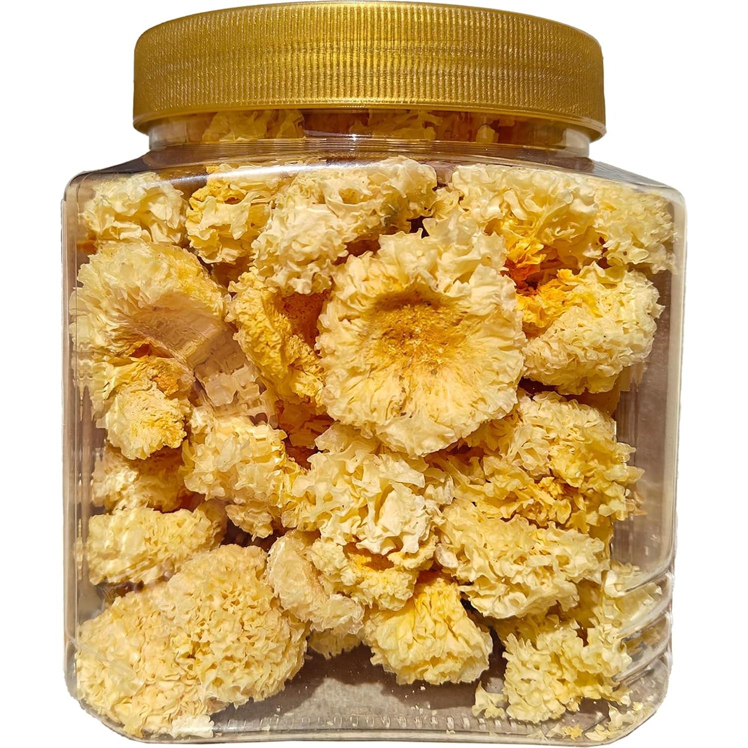 Hongo Blanco Tremella Fuciformis 150g - Hongo de Nieve Seco