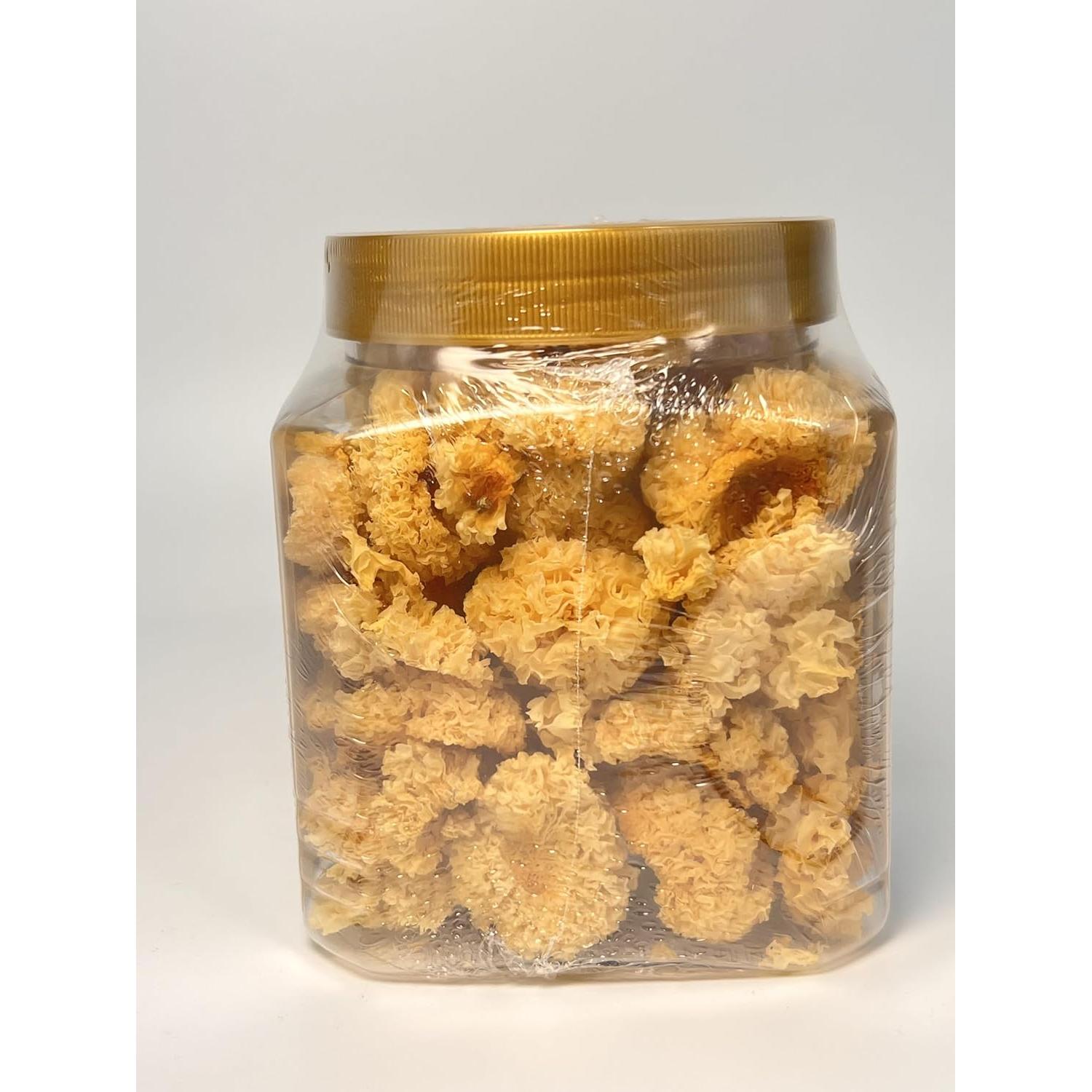 Hongo Blanco Tremella Fuciformis 150g - Hongo de Nieve Seco