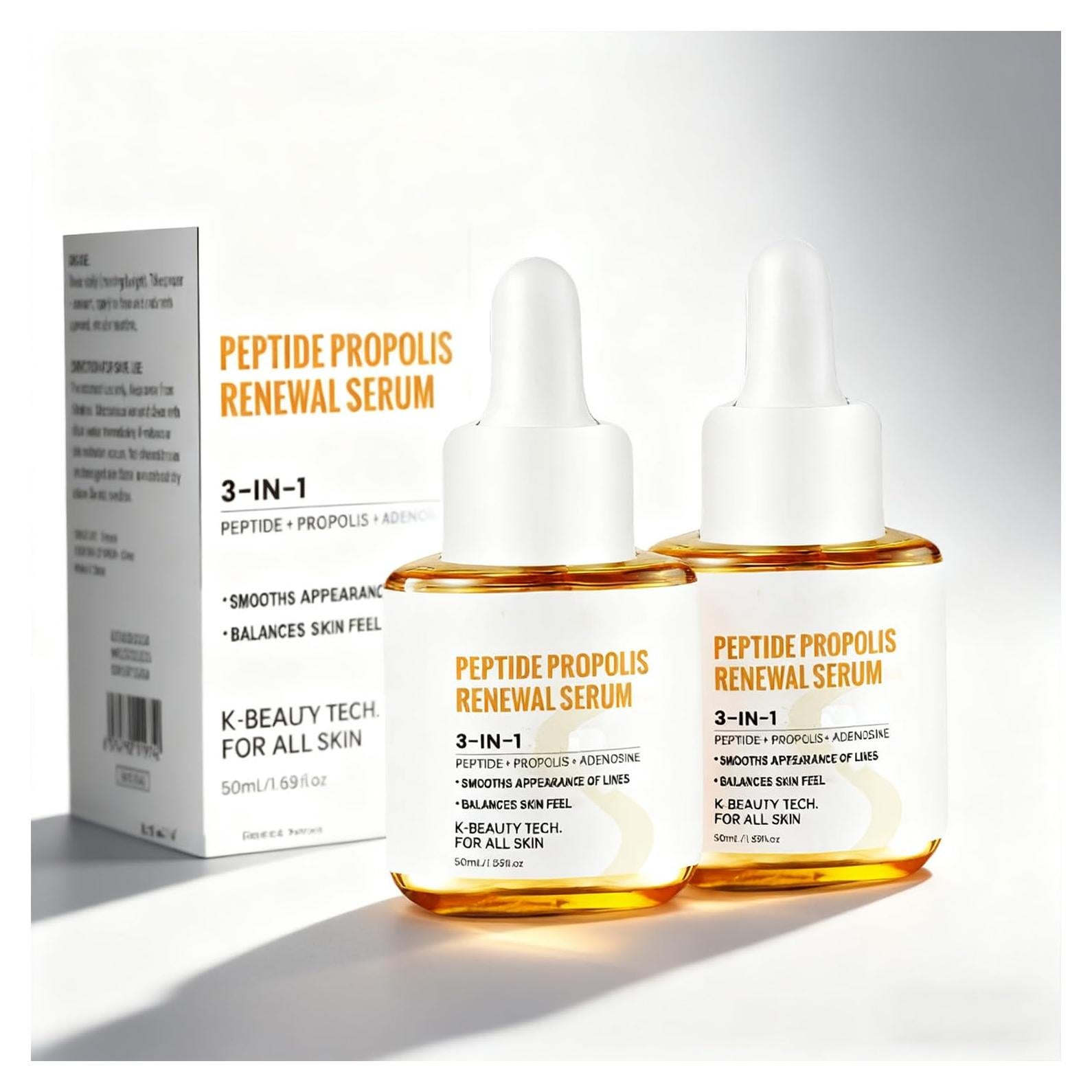 Suero Reafirmante 50ml x2 - Triple Péptido y Propóleo