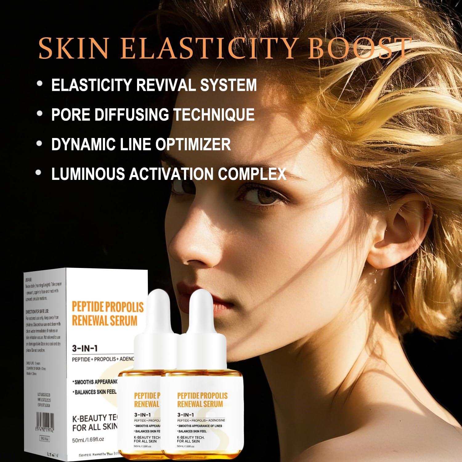 Suero Reafirmante 50ml x2 - Triple Péptido y Propóleo