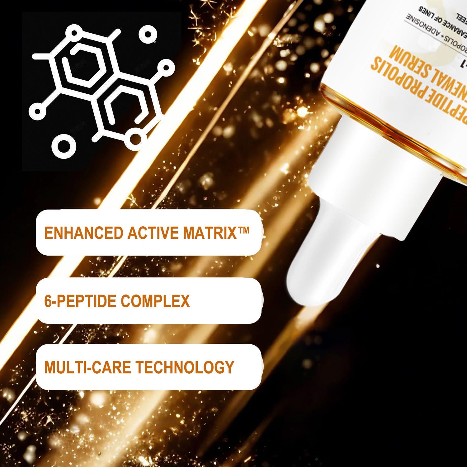 Suero Reafirmante 50ml x2 - Triple Péptido y Propóleo