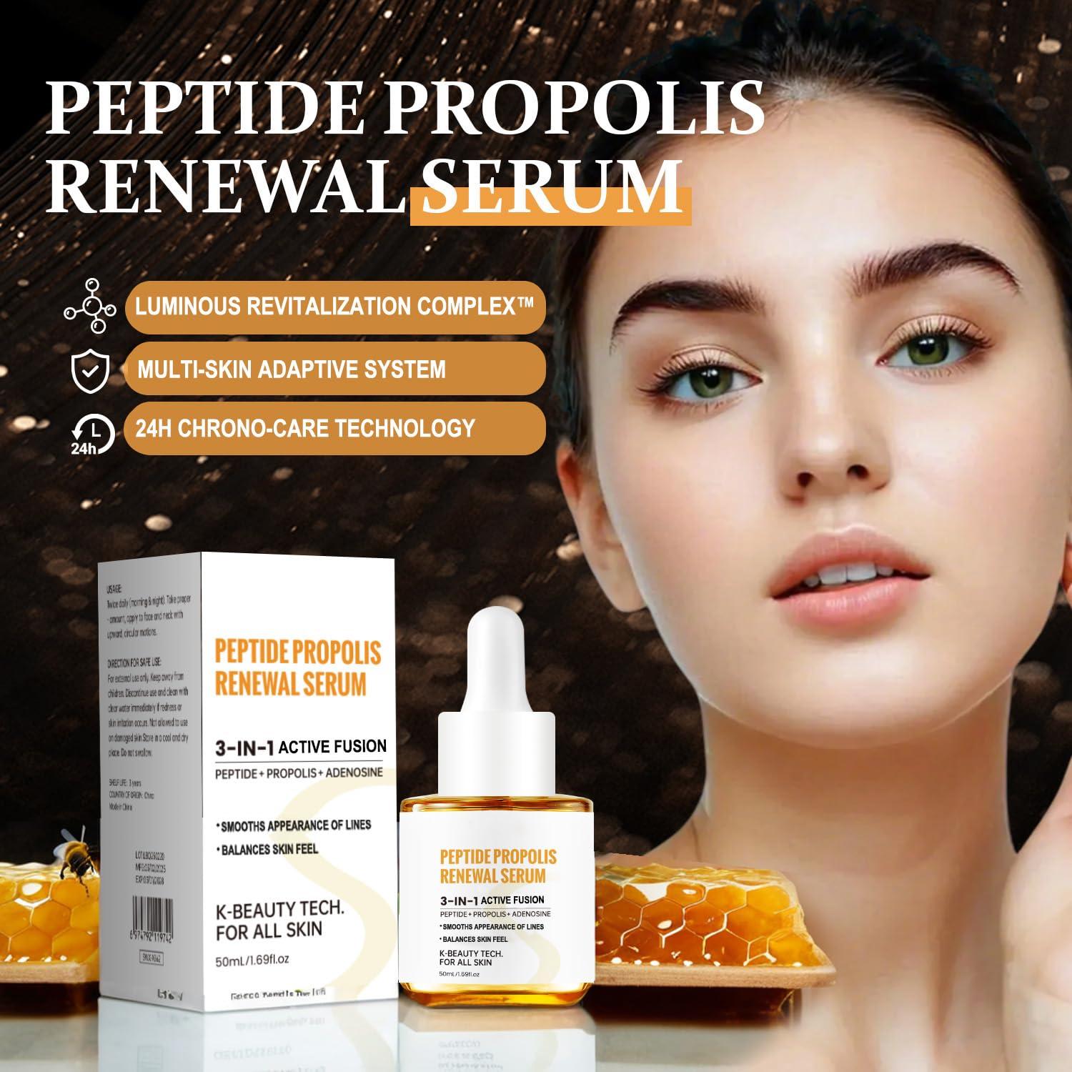 Suero Reafirmante 50ml x2 - Triple Péptido y Propóleo