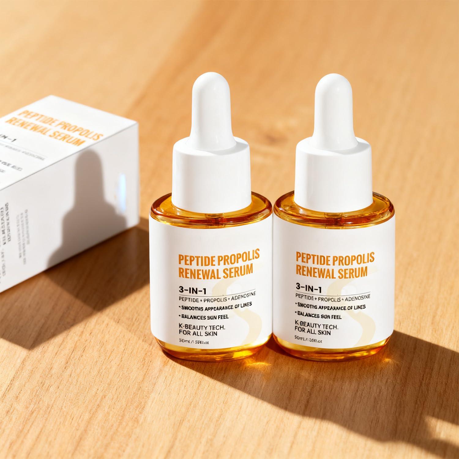 Suero Reafirmante 50ml x2 - Triple Péptido y Propóleo