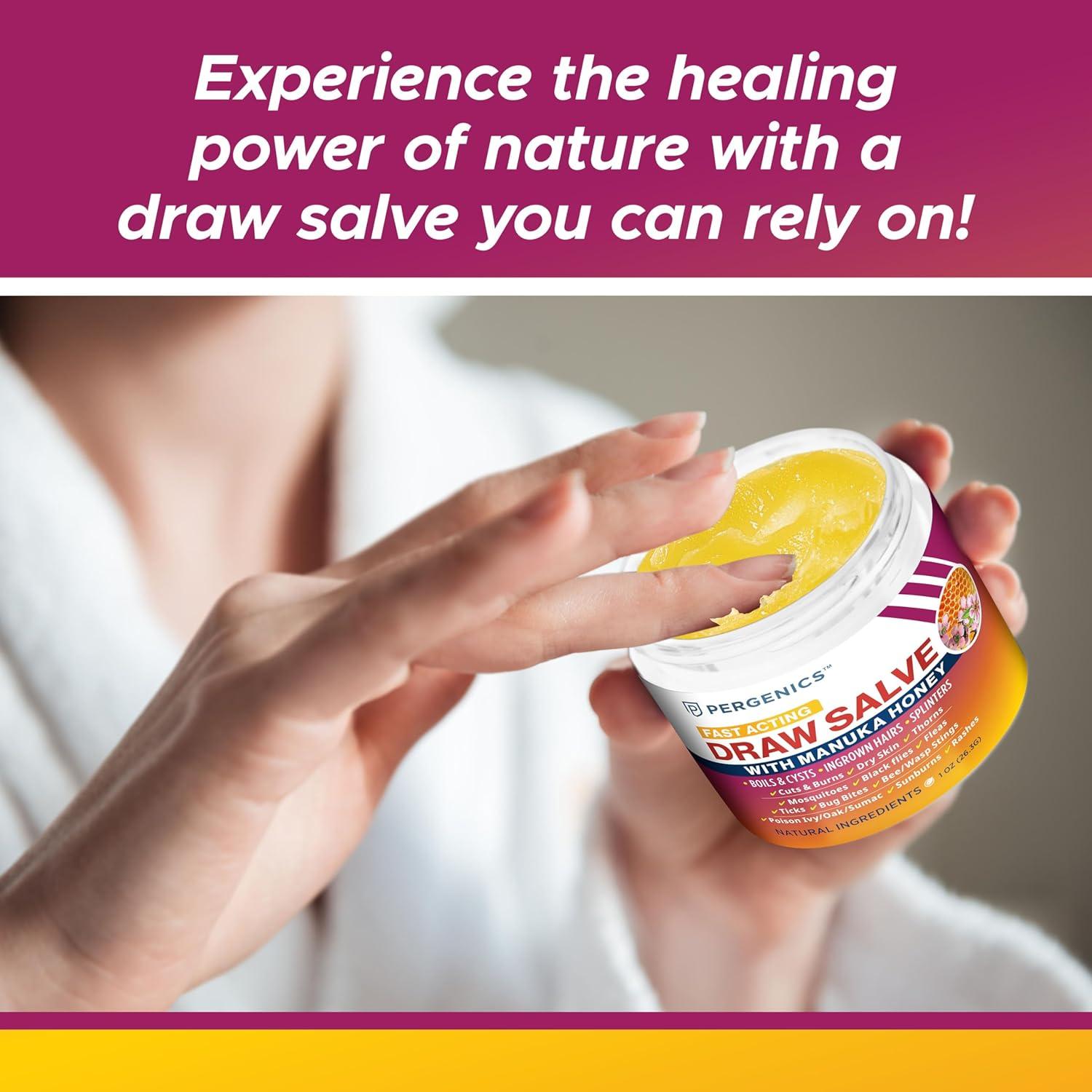 Ungüento Pergenics con Miel de Manuka 28.35 g - Multiusos para Piel