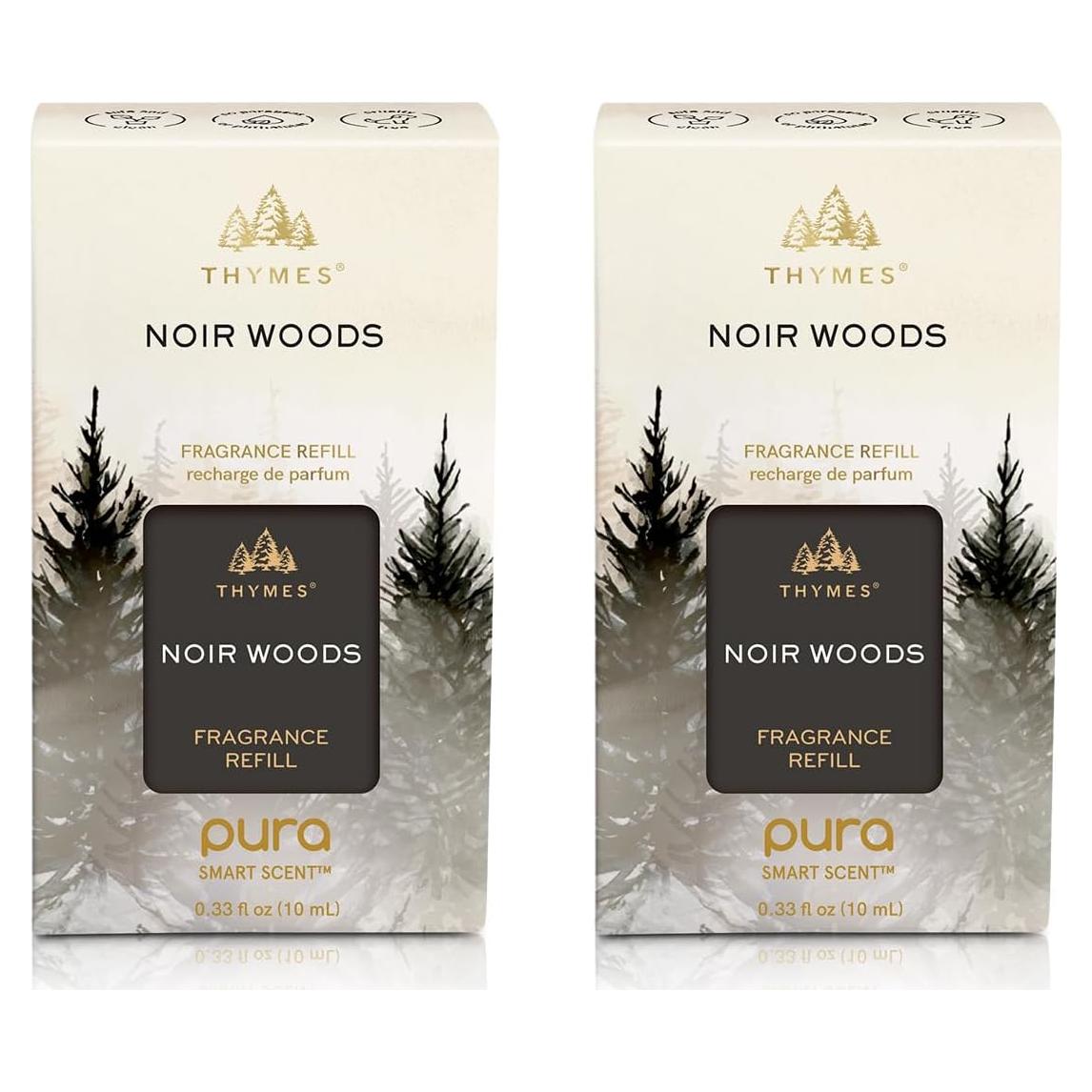 Recargas de Difusor Thymes Pura Maderas Noir - Paquete de 2