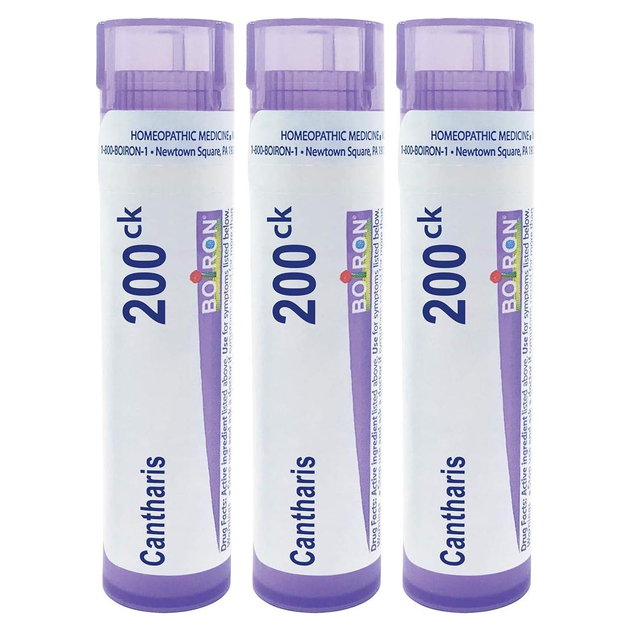 Boiron Cantharis 200CK Homeopatía para Ampollas 240 Gránulos