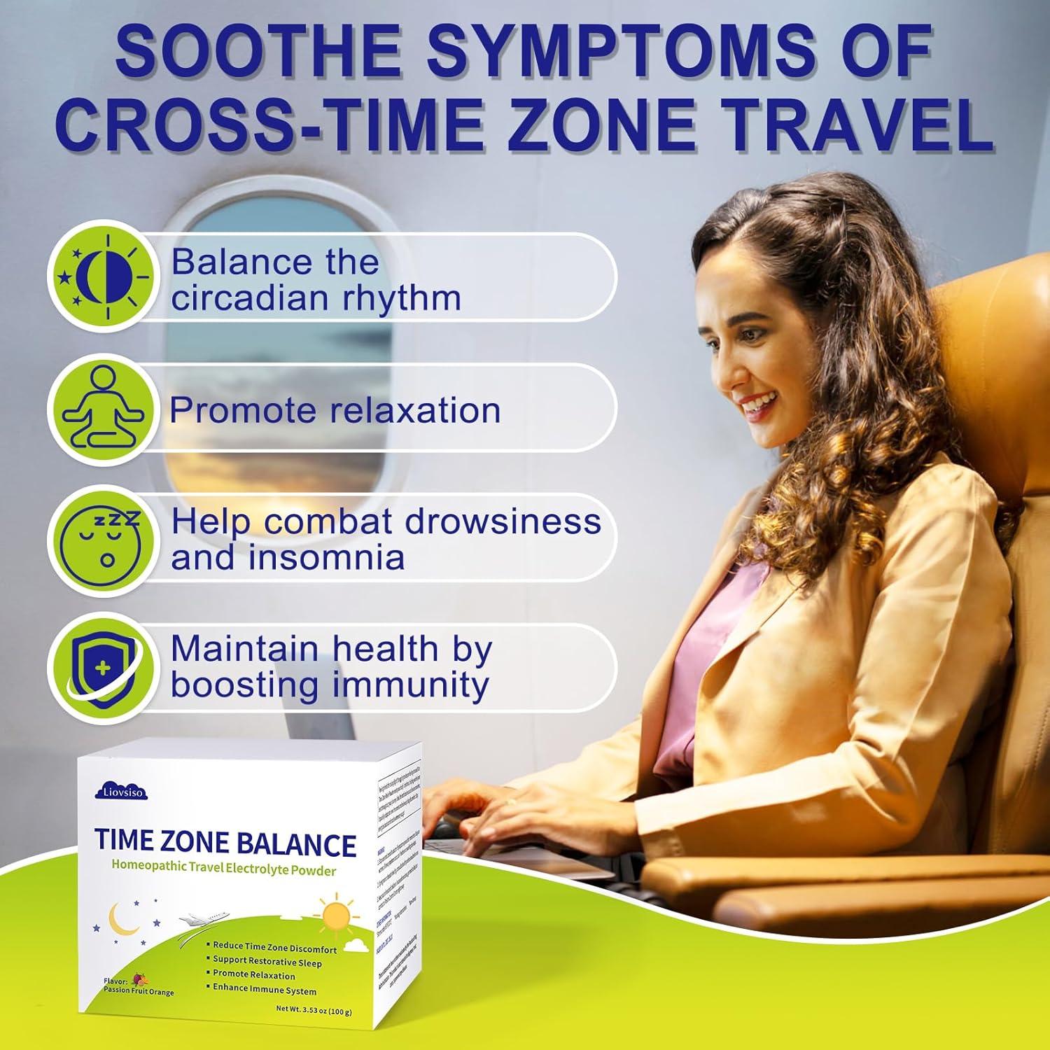 Polvo Alivio Jet Lag Liovsiso 100g - Electrolitos y Plantas