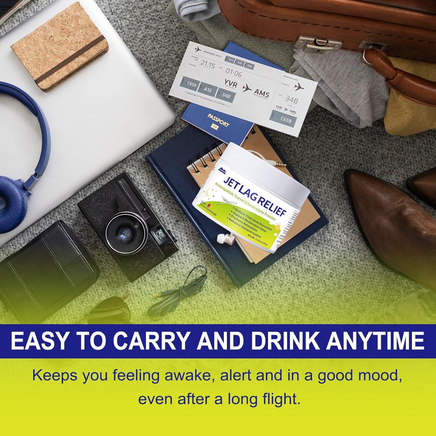 Polvo Alivio Jet Lag Liovsiso 100g - Electrolitos y Plantas