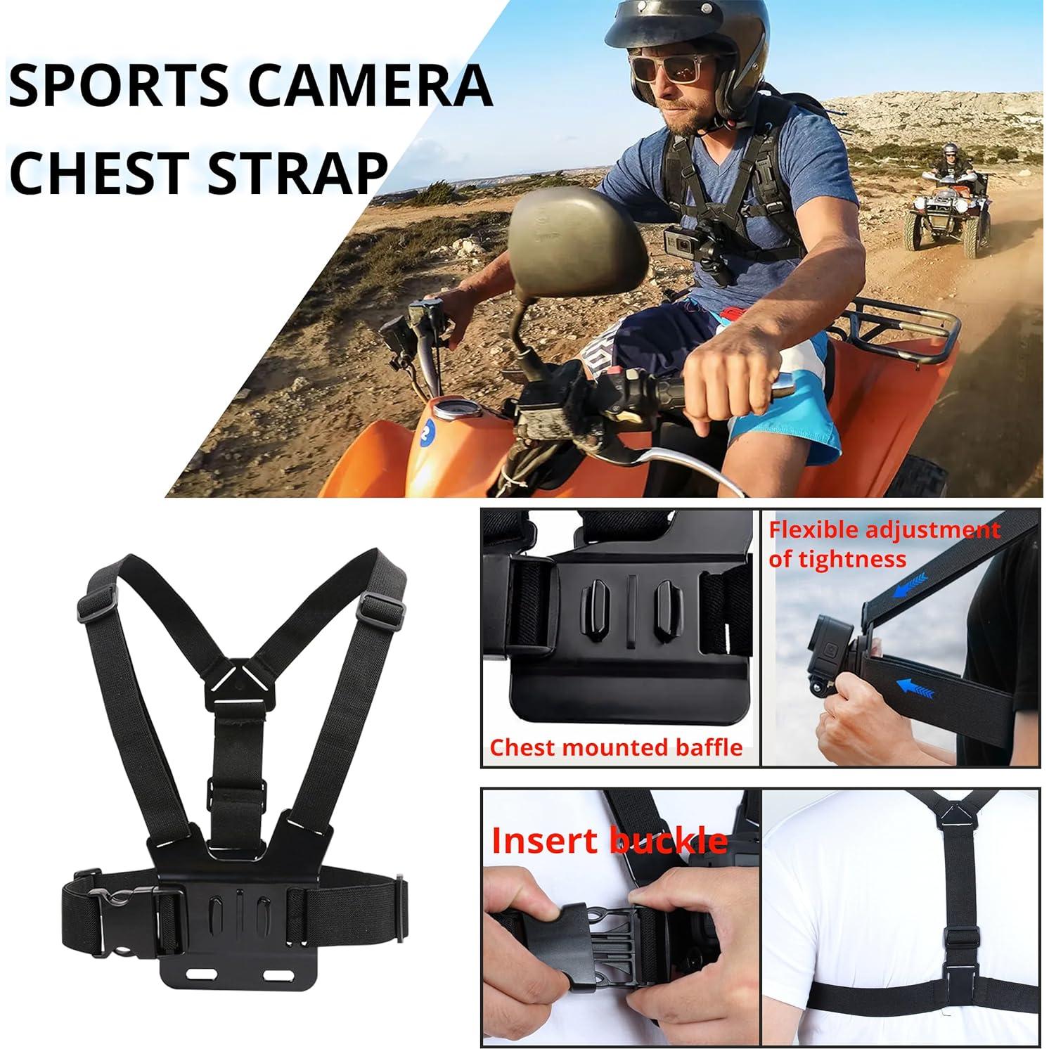 Kit de Accesorios Lifelimit 62 en 1 para Cámaras de Acción