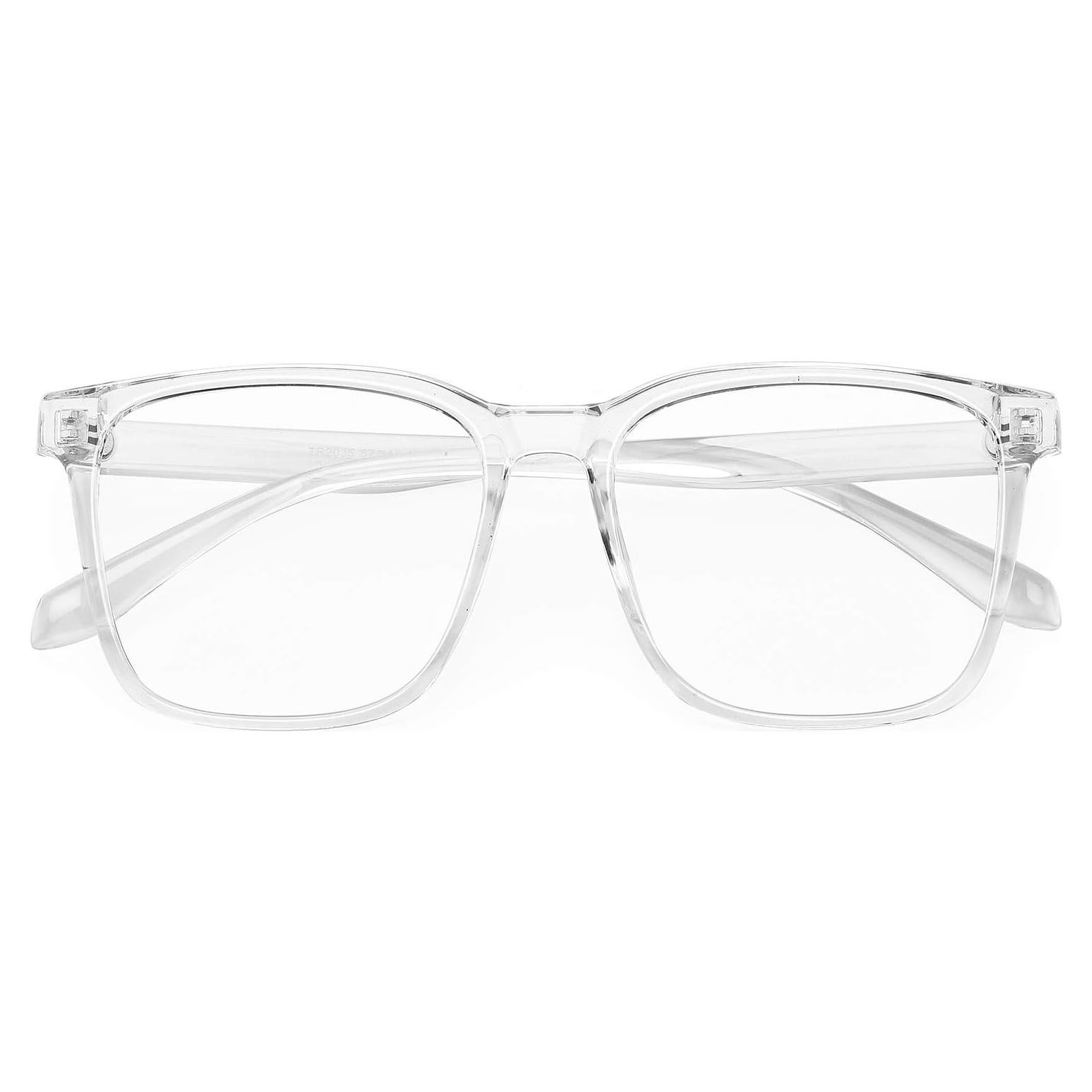 Gafas Anti Luz Azul TEAPLMTT Cuadradas Transparentes