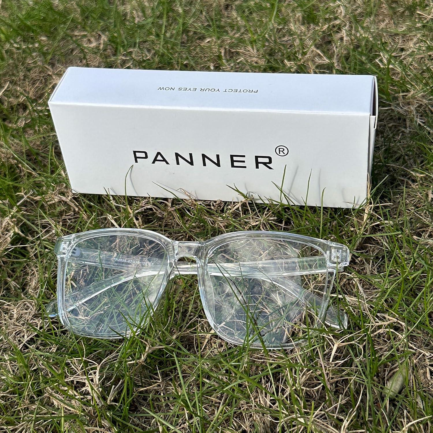 Gafas Anti Luz Azul TEAPLMTT Cuadradas Transparentes