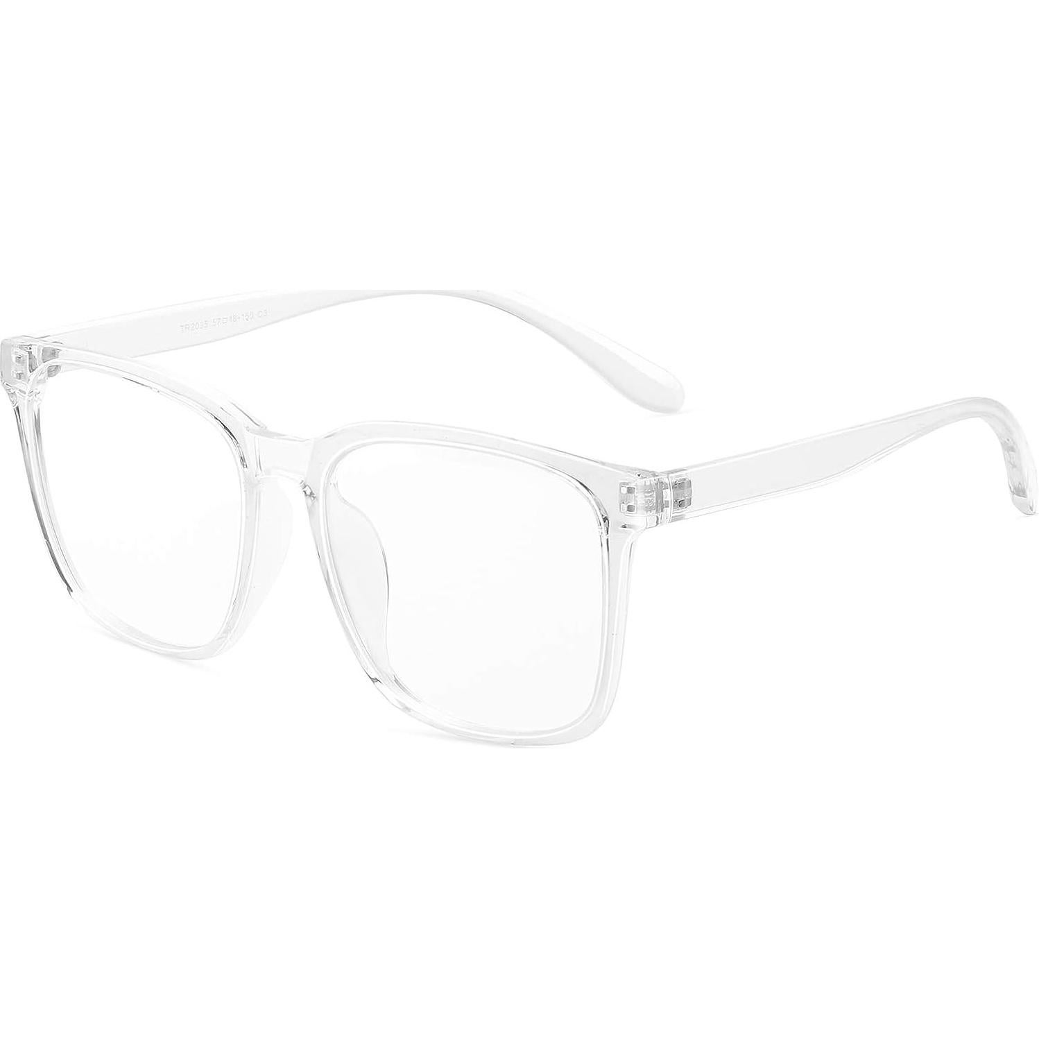 Gafas Anti Luz Azul TEAPLMTT Cuadradas Transparentes