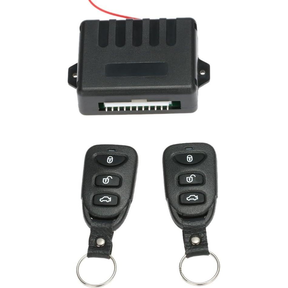 Cerradura de puerta de coche Geevorks 12V con 4 actuadores