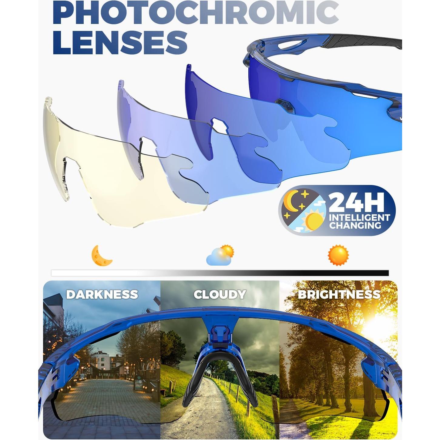 Gafas de Ciclismo VICTGOAL Va309 Fotocromáticas UV400