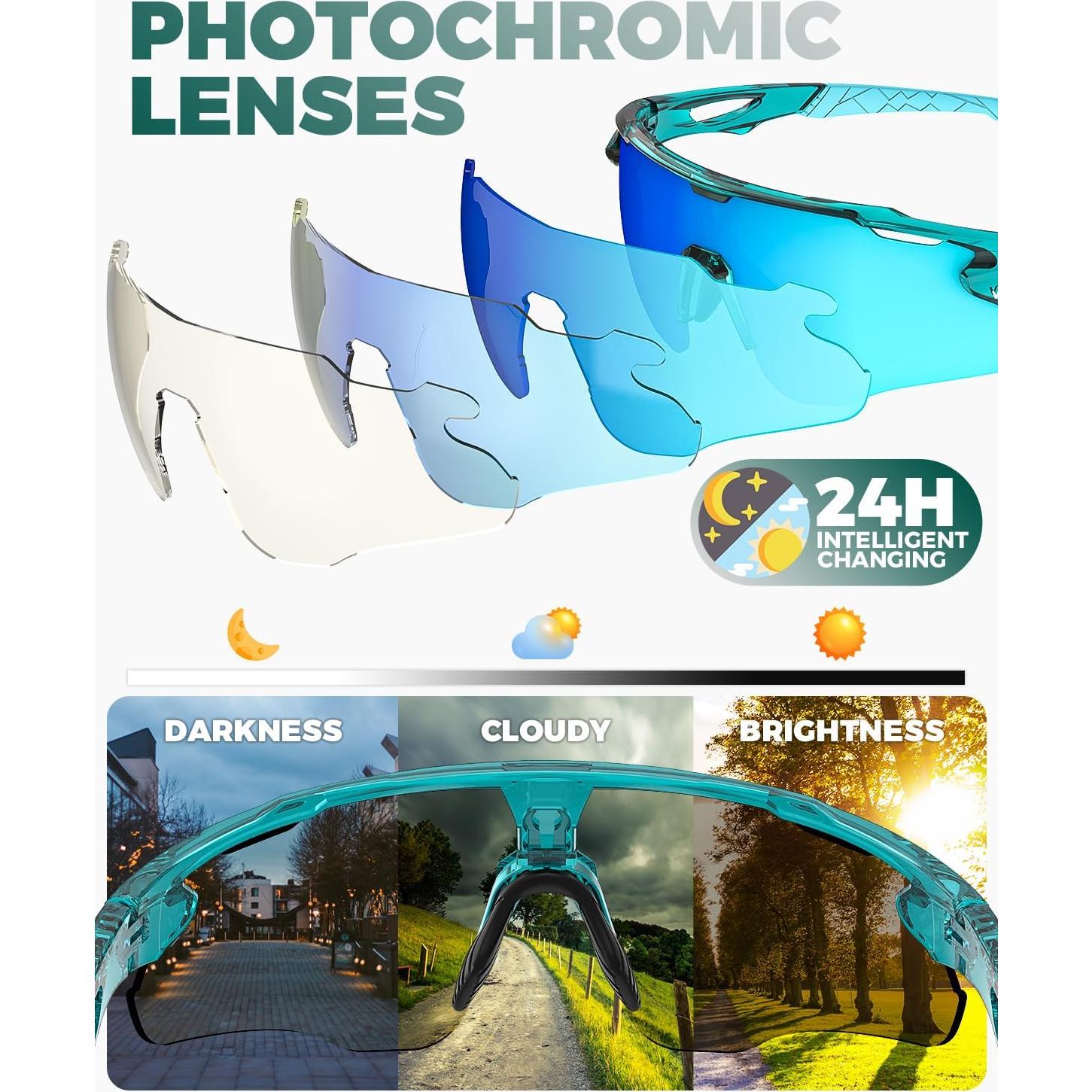 Gafas de Ciclismo VICTGOAL Va309 Fotocromáticas UV400