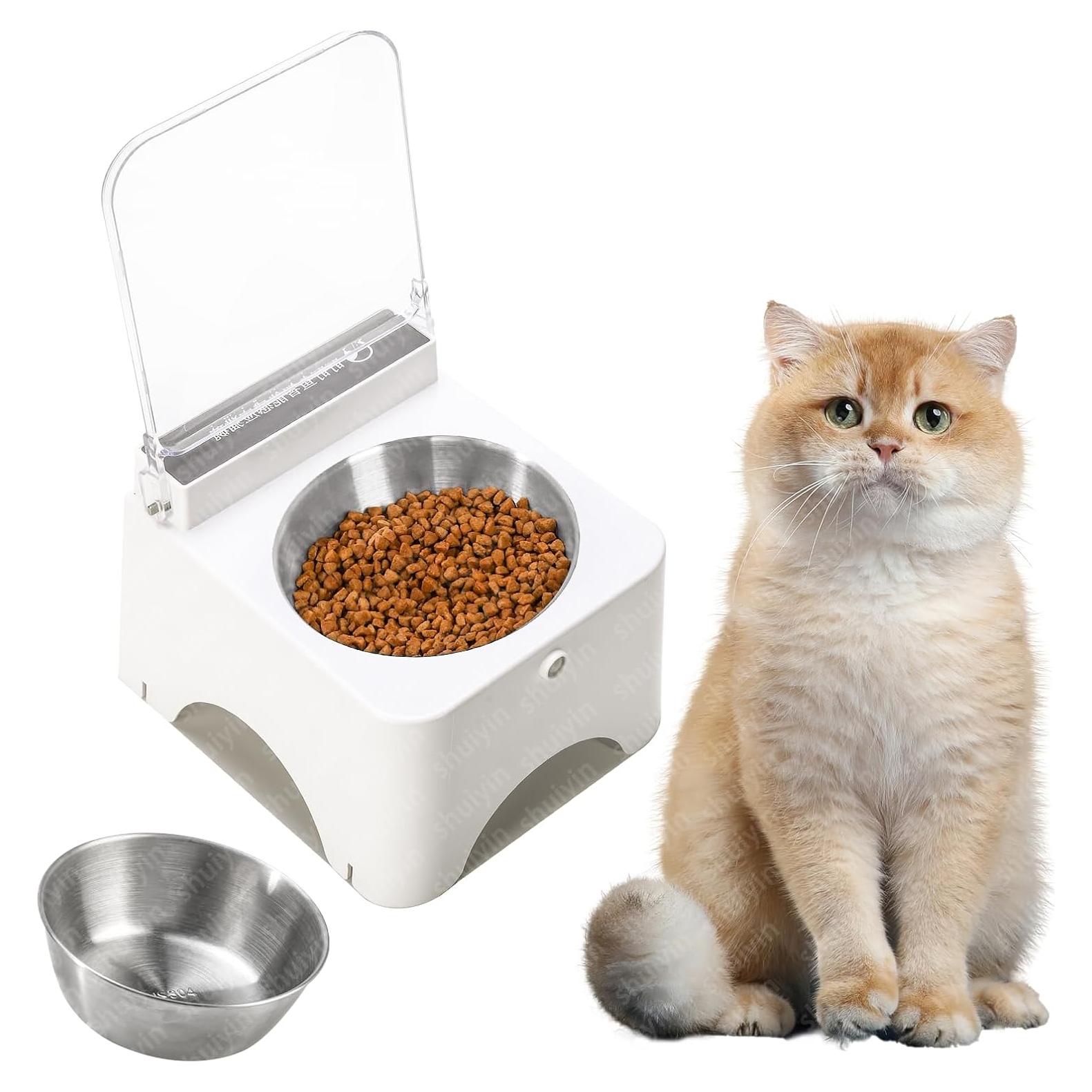 Comedero Automático DINGDINGYU para Gatos Elevado 330ml