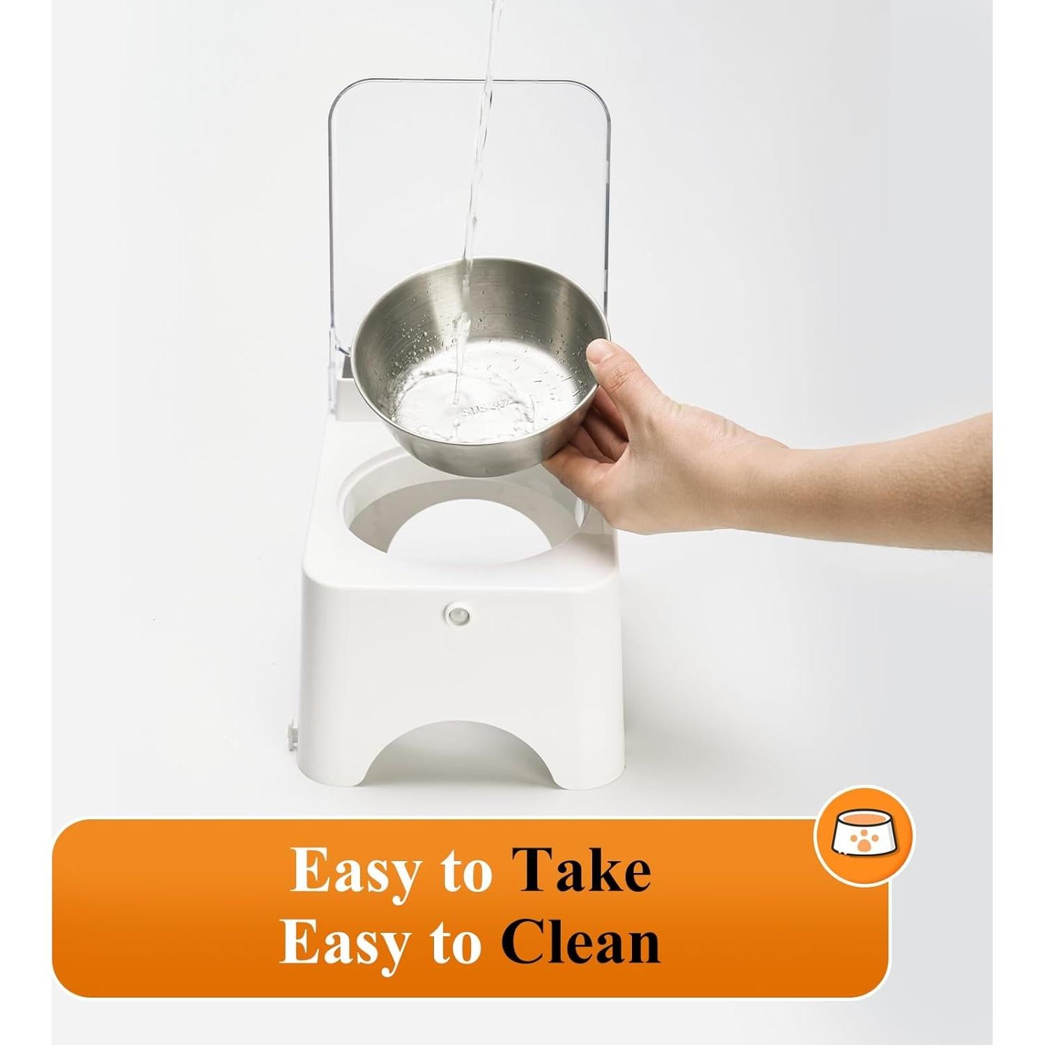 Comedero Automático DINGDINGYU para Gatos Elevado 330ml