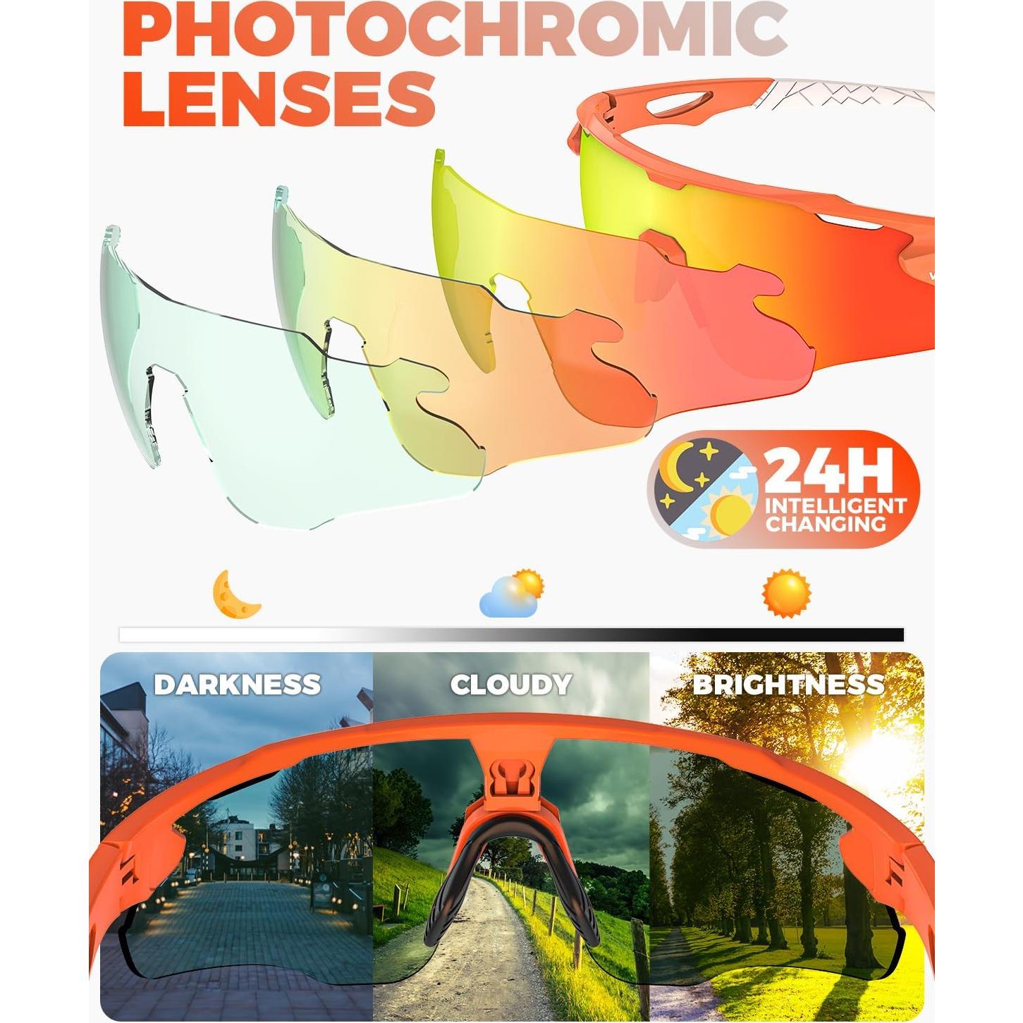 Gafas de Ciclismo VICTGOAL Va309 Fotocromáticas UV400