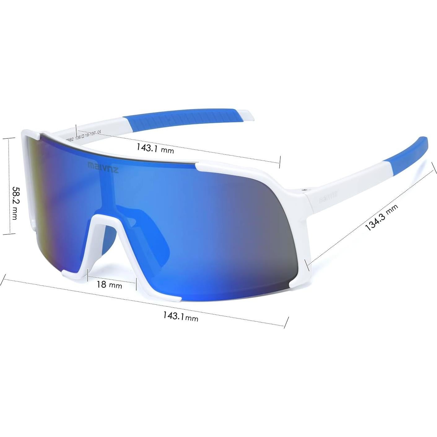 Gafas de sol deportivas Maivnz 882 UV400 para ciclismo