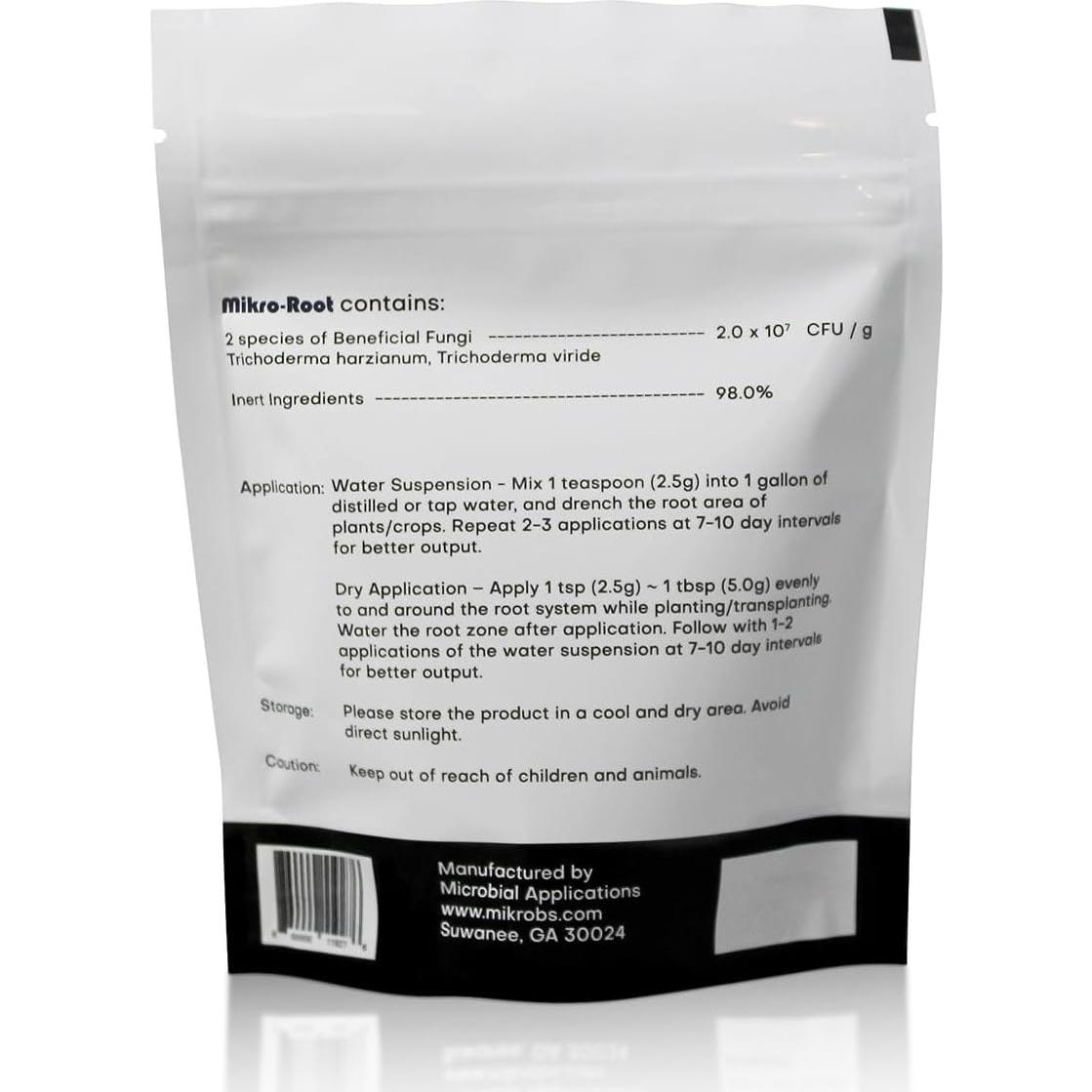 Mikro-Root Biofertilizante Orgánico 113.4 g - Trichoderma