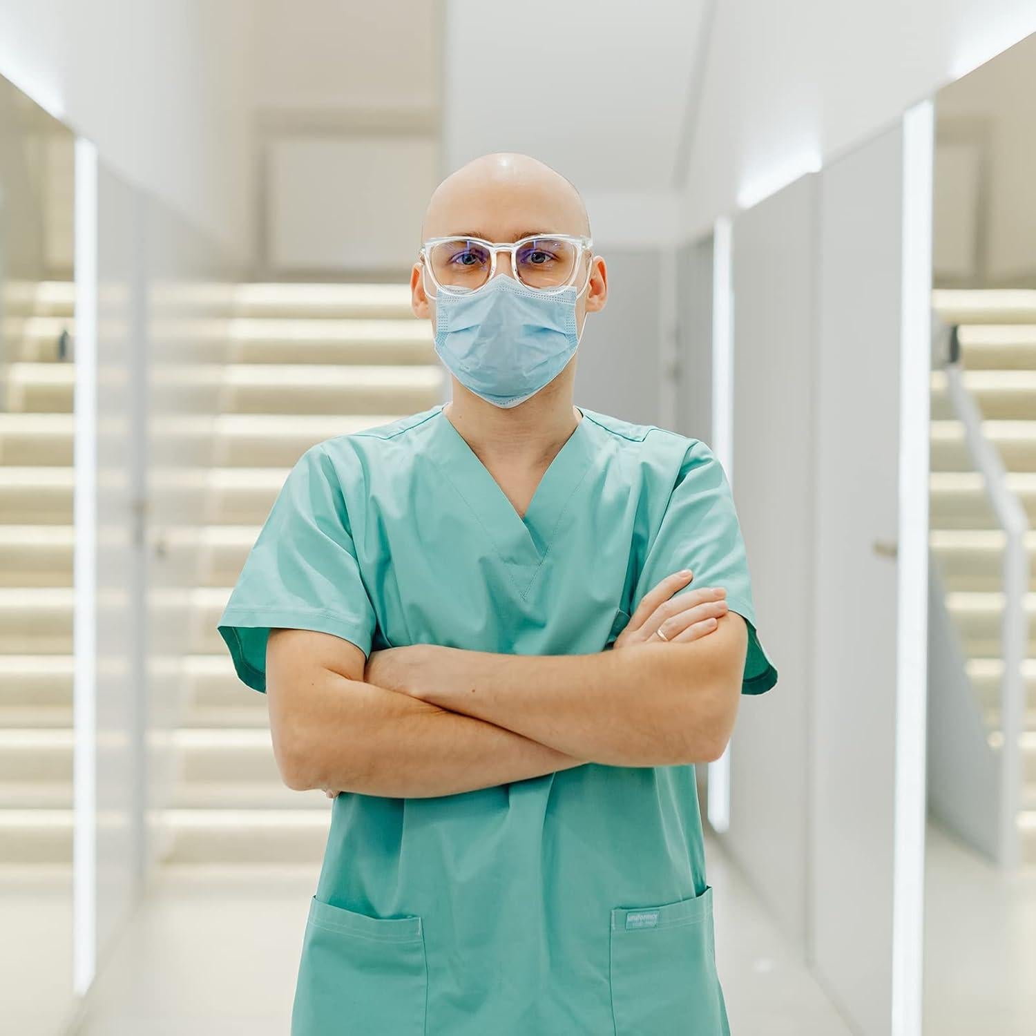 Gafas de Seguridad BYEYETEARS Anti Niebla con Protectores