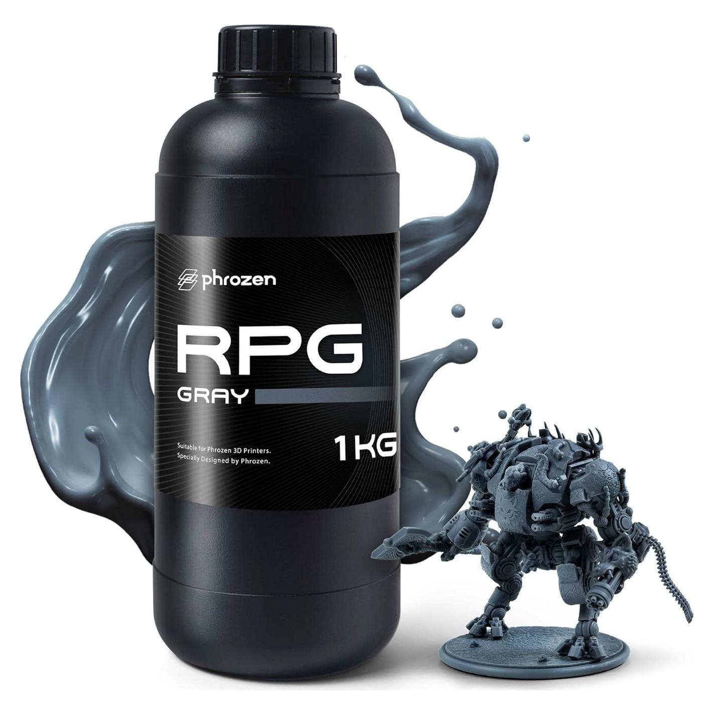 Impresora 3D Resina Phrozen RPG 405nm Acabado Mate Gris