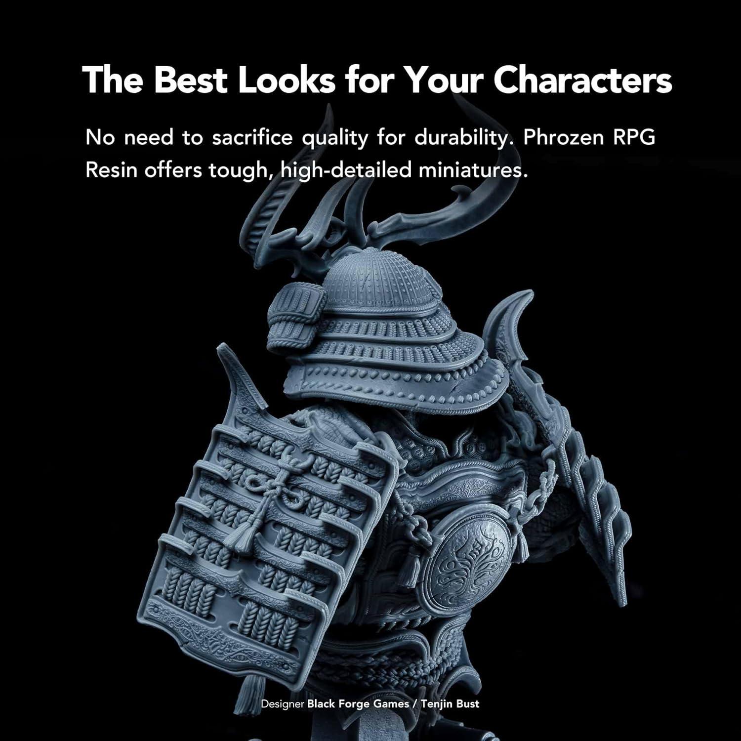 Impresora 3D Resina Phrozen RPG 405nm Acabado Mate Gris