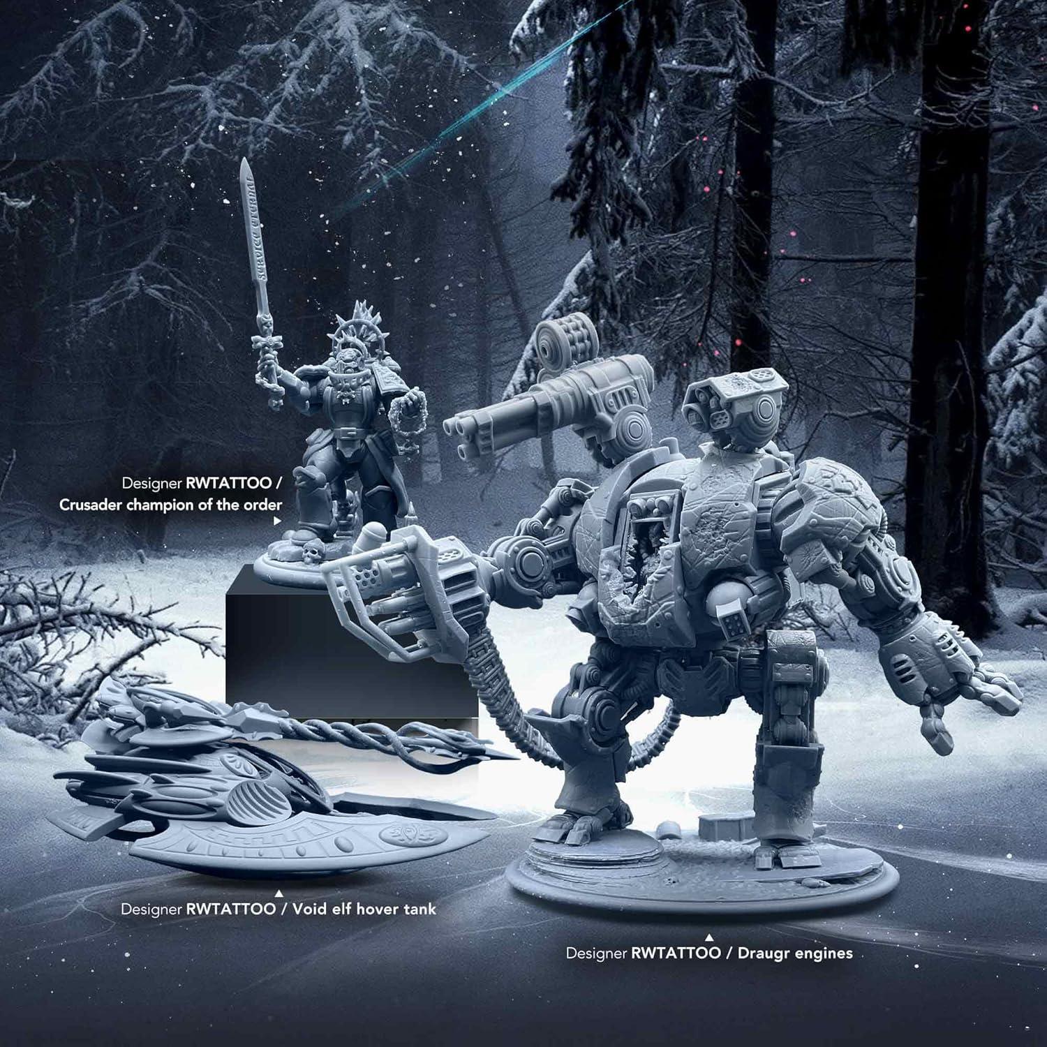 Impresora 3D Resina Phrozen RPG 405nm Acabado Mate Gris