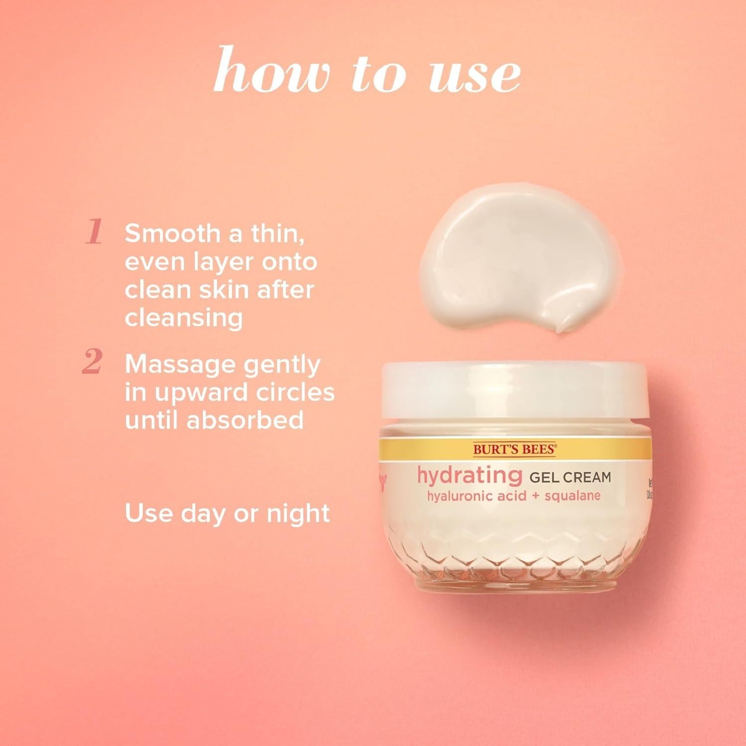 Crema de Gel Hidratante Burt's Bees 51g para Piel Normal y Mixta