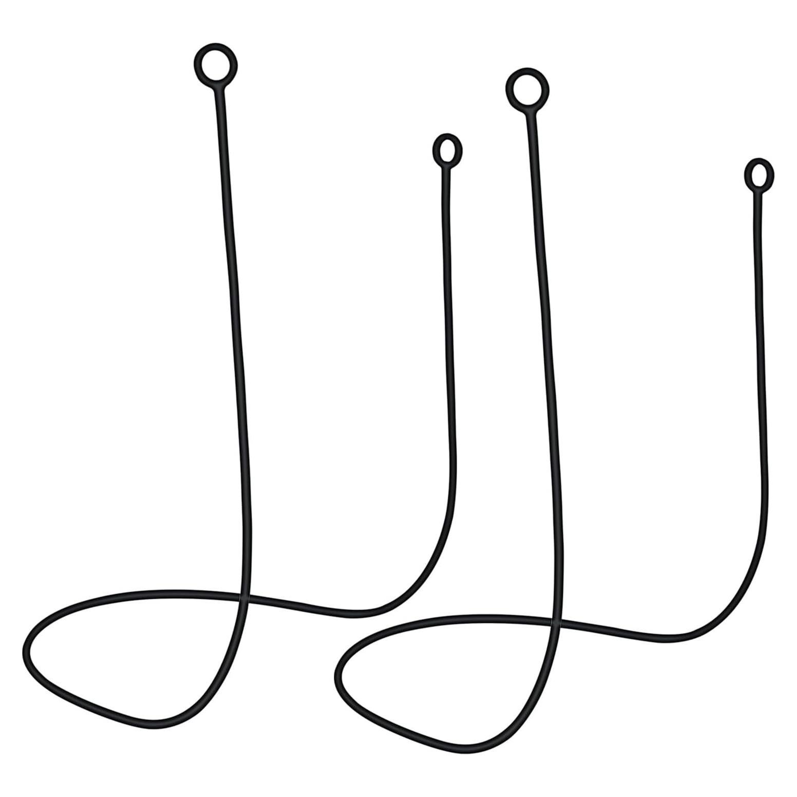 Paquete de 2 correas de silicona Ptwola para auriculares Bluetooth