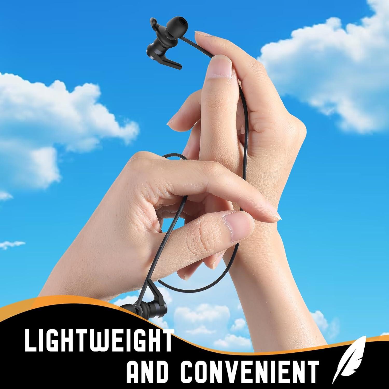 Paquete de 2 correas de silicona Ptwola para auriculares Bluetooth