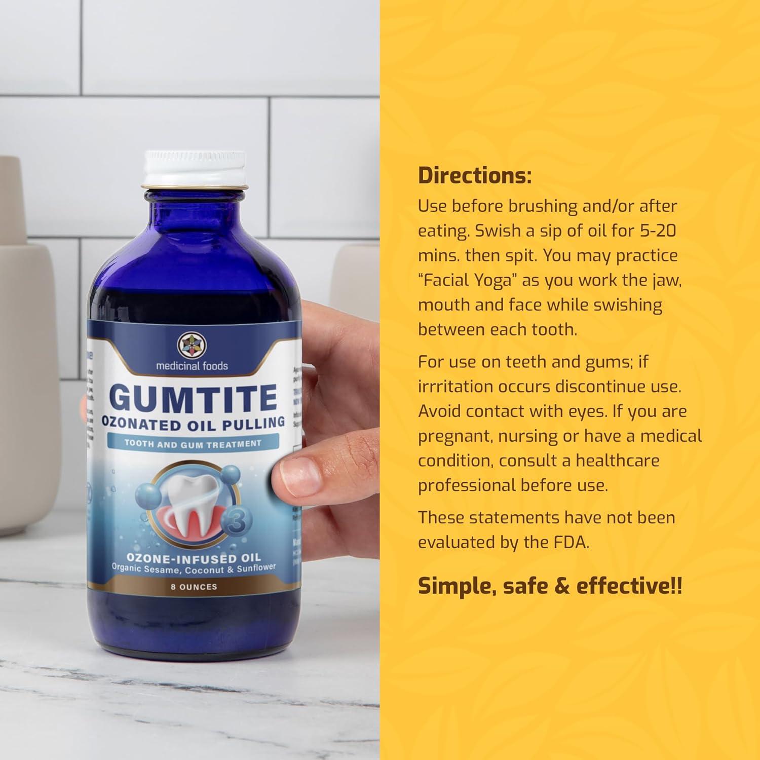 Aceite de Enjuague Bucal Ozonizado Gumtite 340g - Cuidado Oral