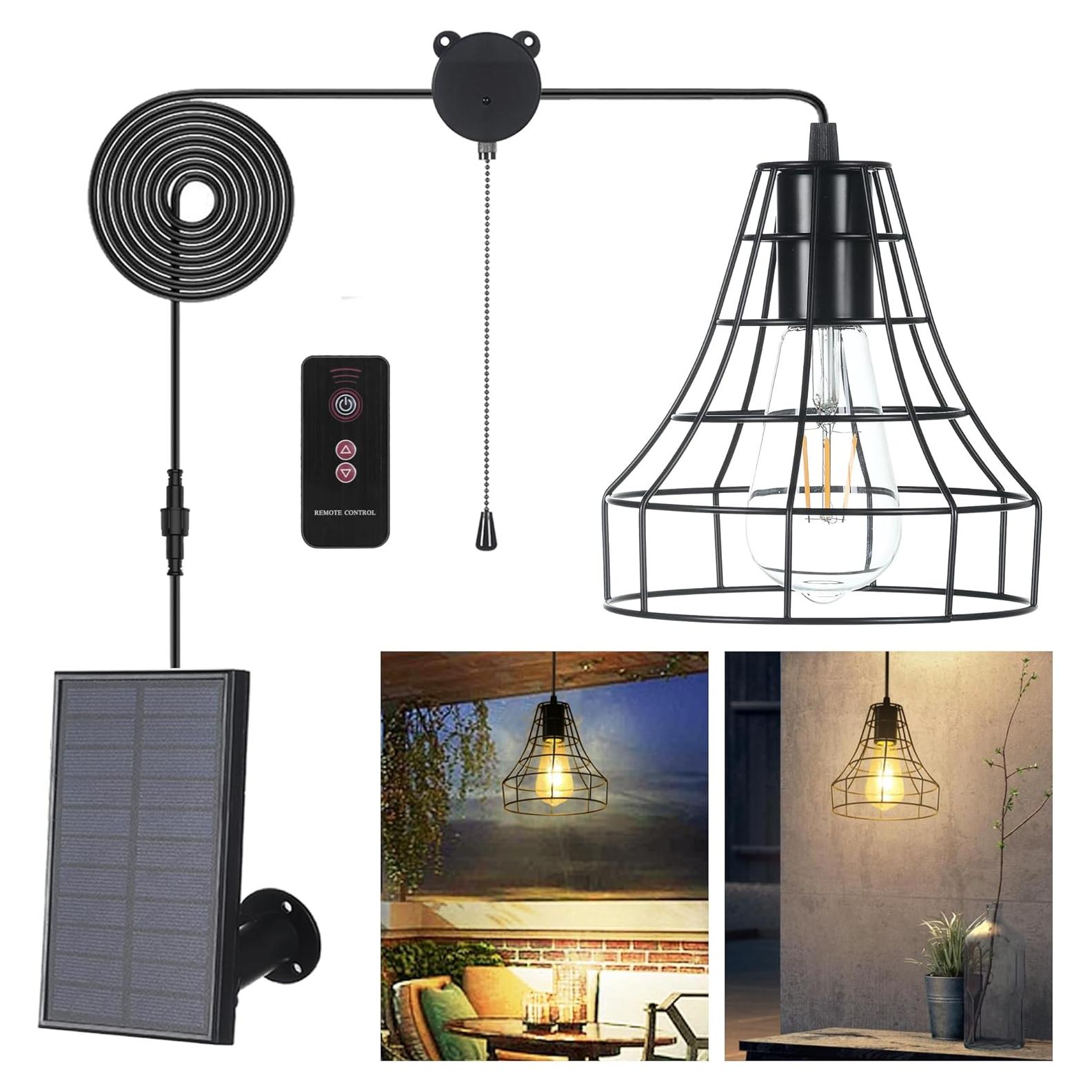 Luz Colgante Solar GOSUNWEY K1-D con Control Remoto