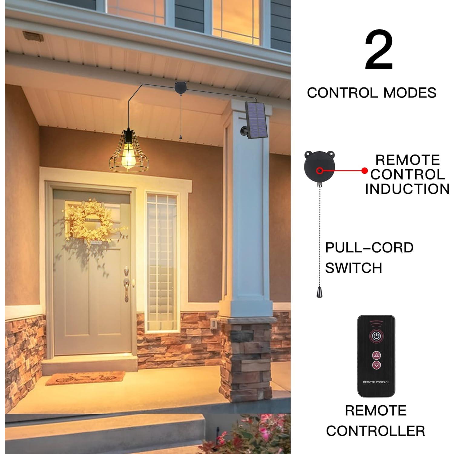 Luz Colgante Solar GOSUNWEY K1-D con Control Remoto