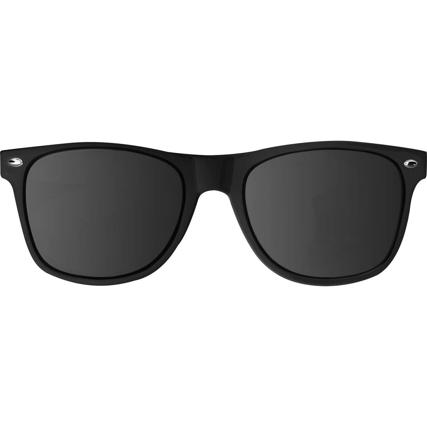 Gafas de Sol Retro Unisex Super Z Outlet - 12 Piezas Negras
