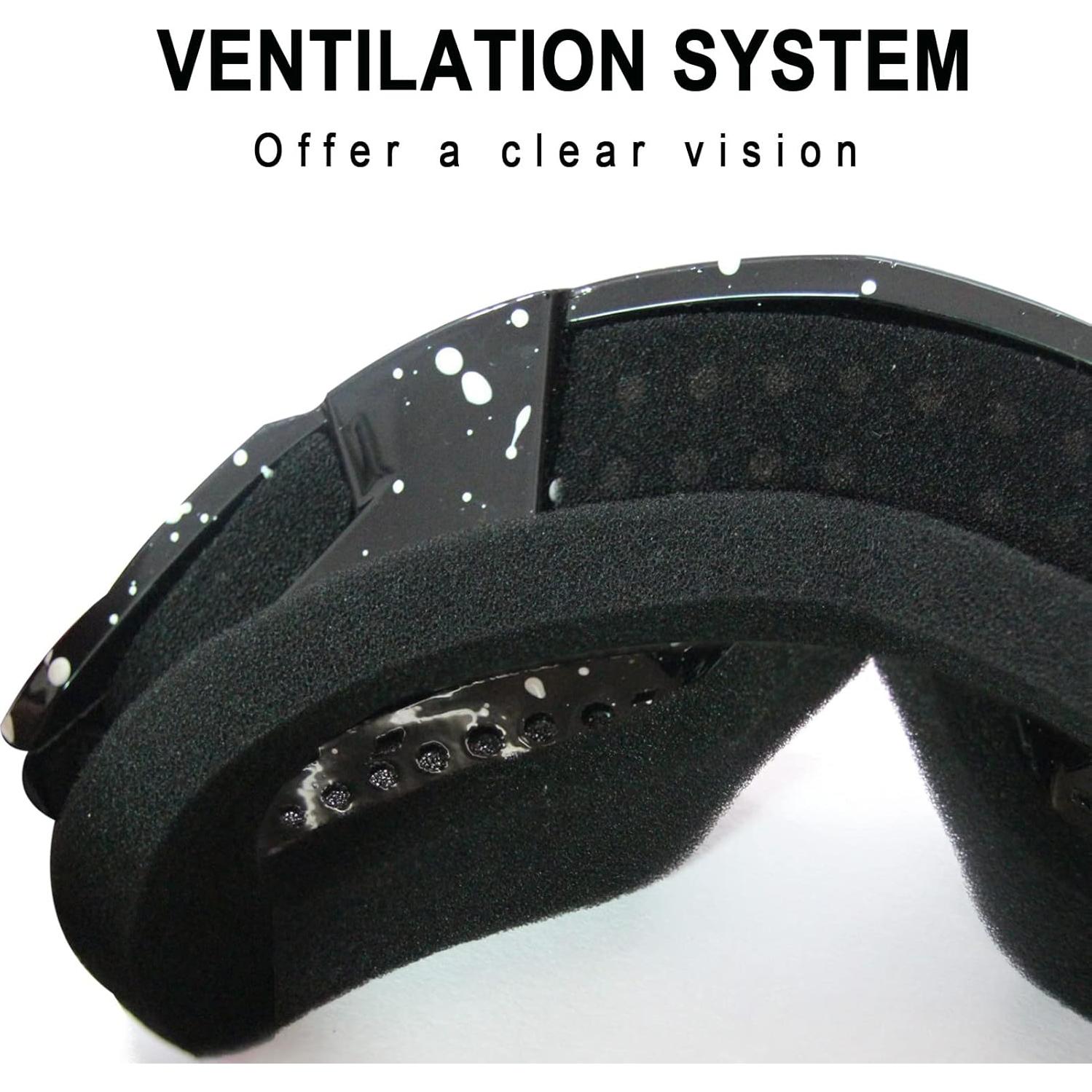 Gafas de Motocicleta Shutuan con Lente UV 400 y Correa Ajustable