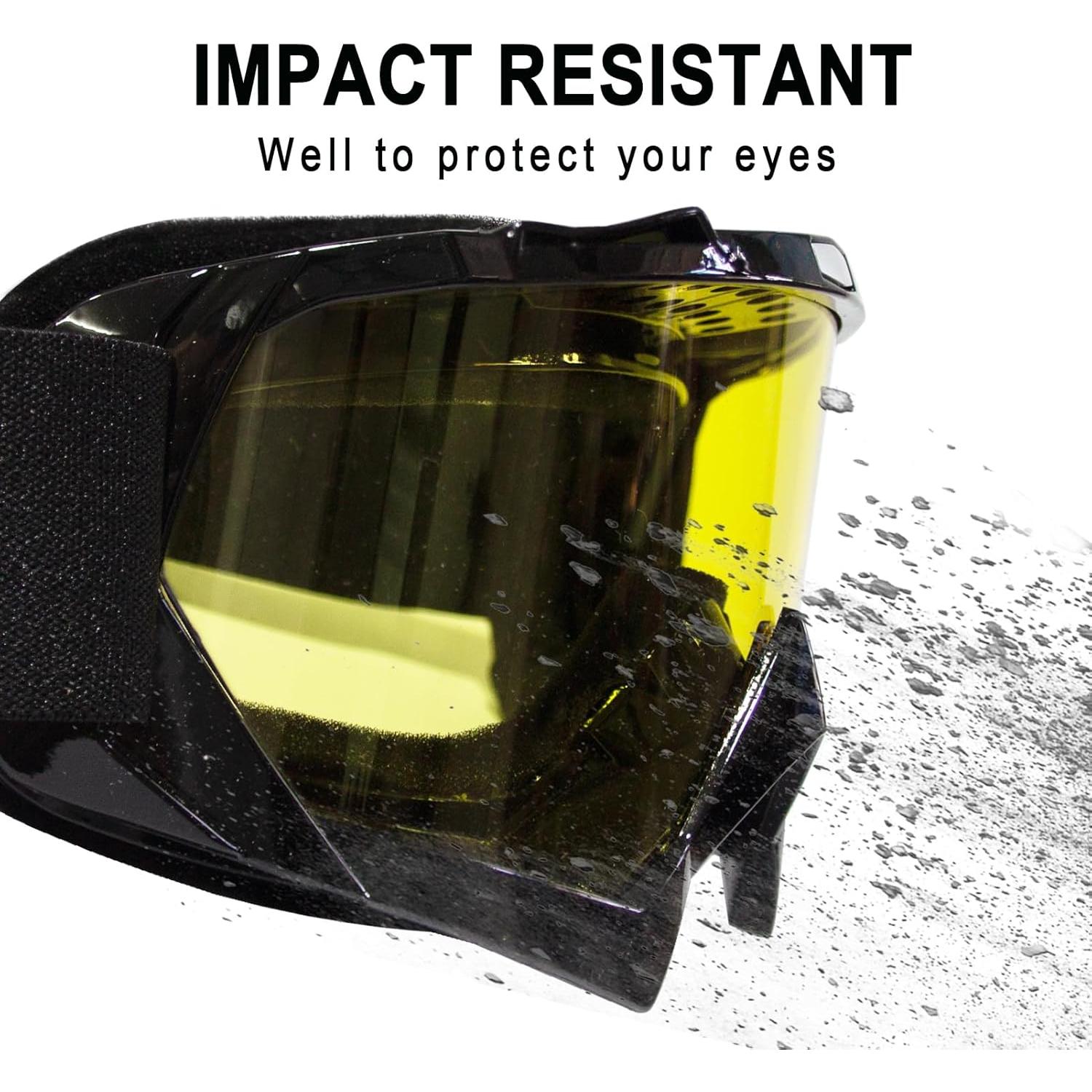 Gafas de Motocicleta Shutuan con Lente UV 400 y Correa Ajustable