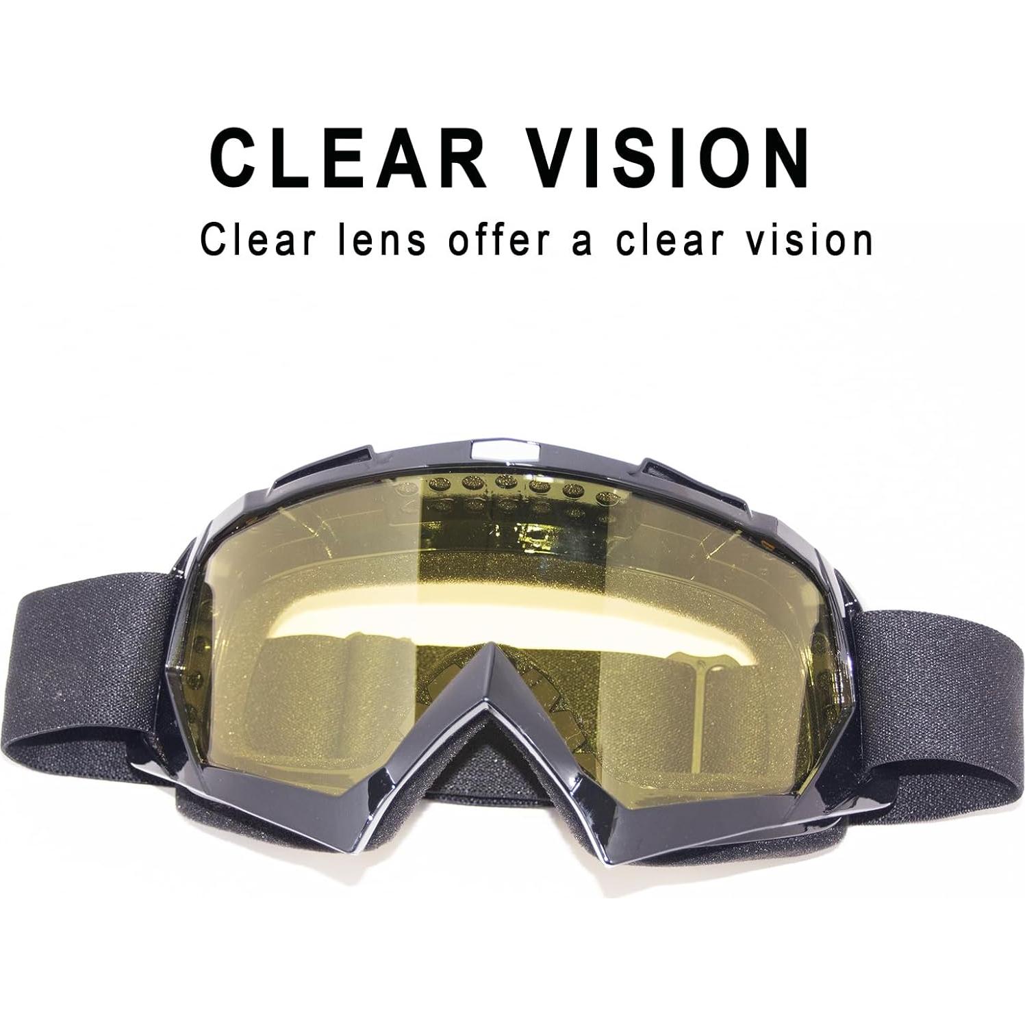 Gafas de Motocicleta Shutuan con Lente UV 400 y Correa Ajustable