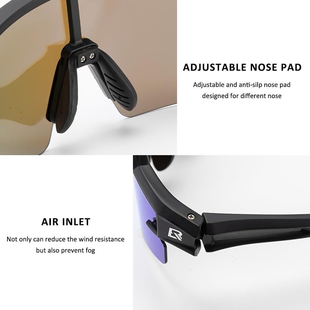 Gafas de sol polarizadas ROCKBROS UV400 unisex ligeras