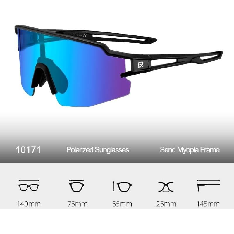 Gafas de sol polarizadas ROCKBROS UV400 unisex ligeras