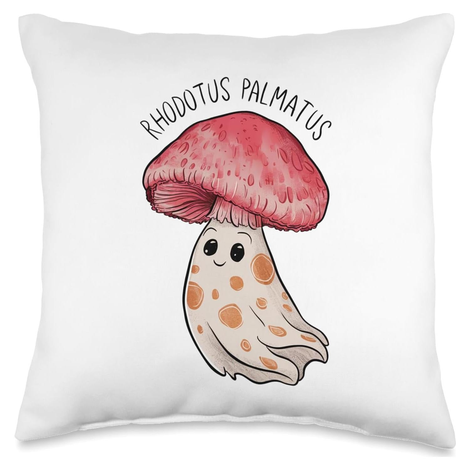 Almohada Halloween 16x16 cm Regalos Cazadores de Hongos