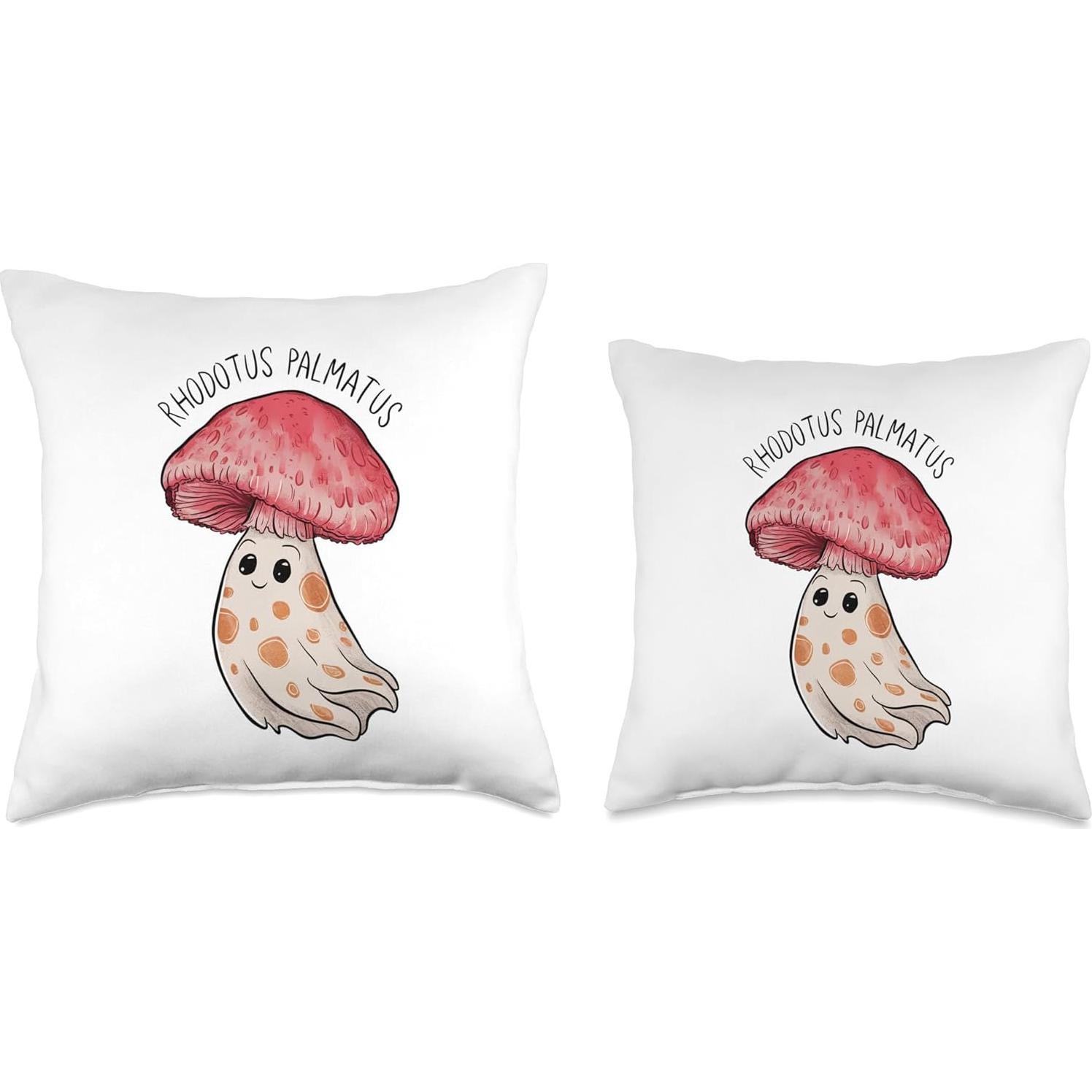 Almohada Halloween 16x16 cm Regalos Cazadores de Hongos