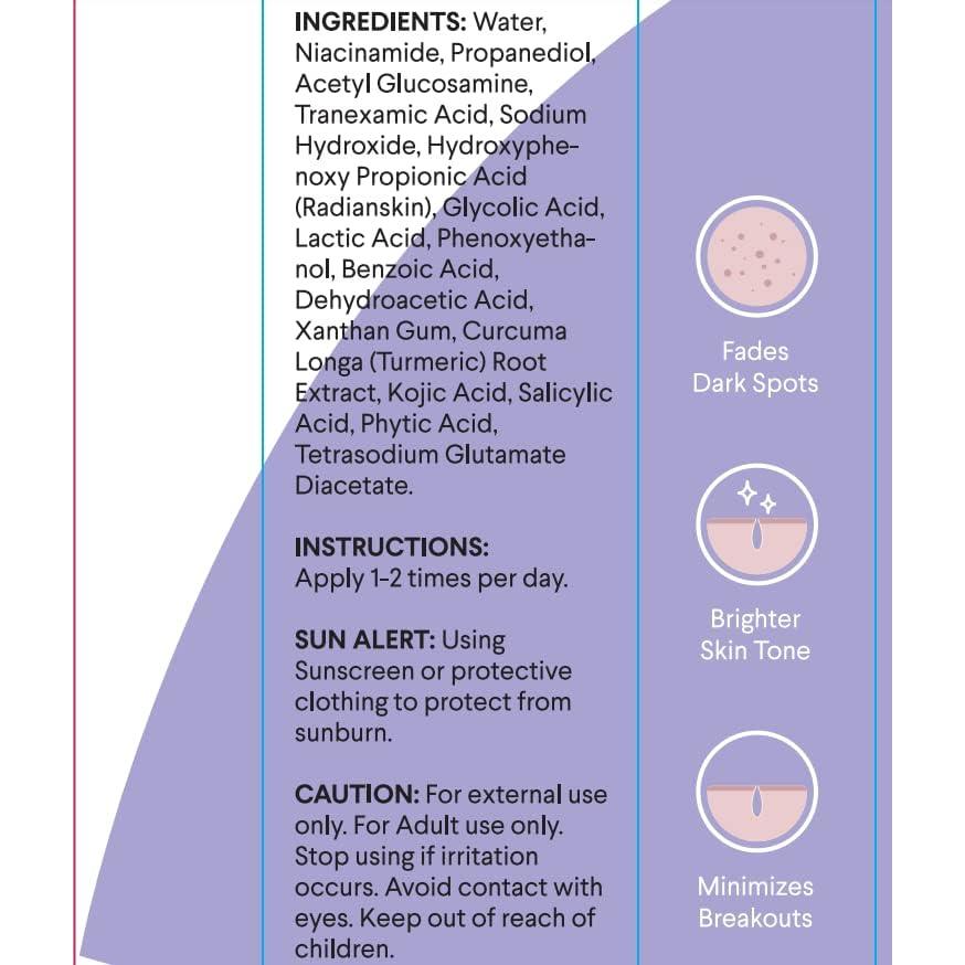 Suero Corrector de Manchas Oscuras Irreshine 15mL - Niacinamida